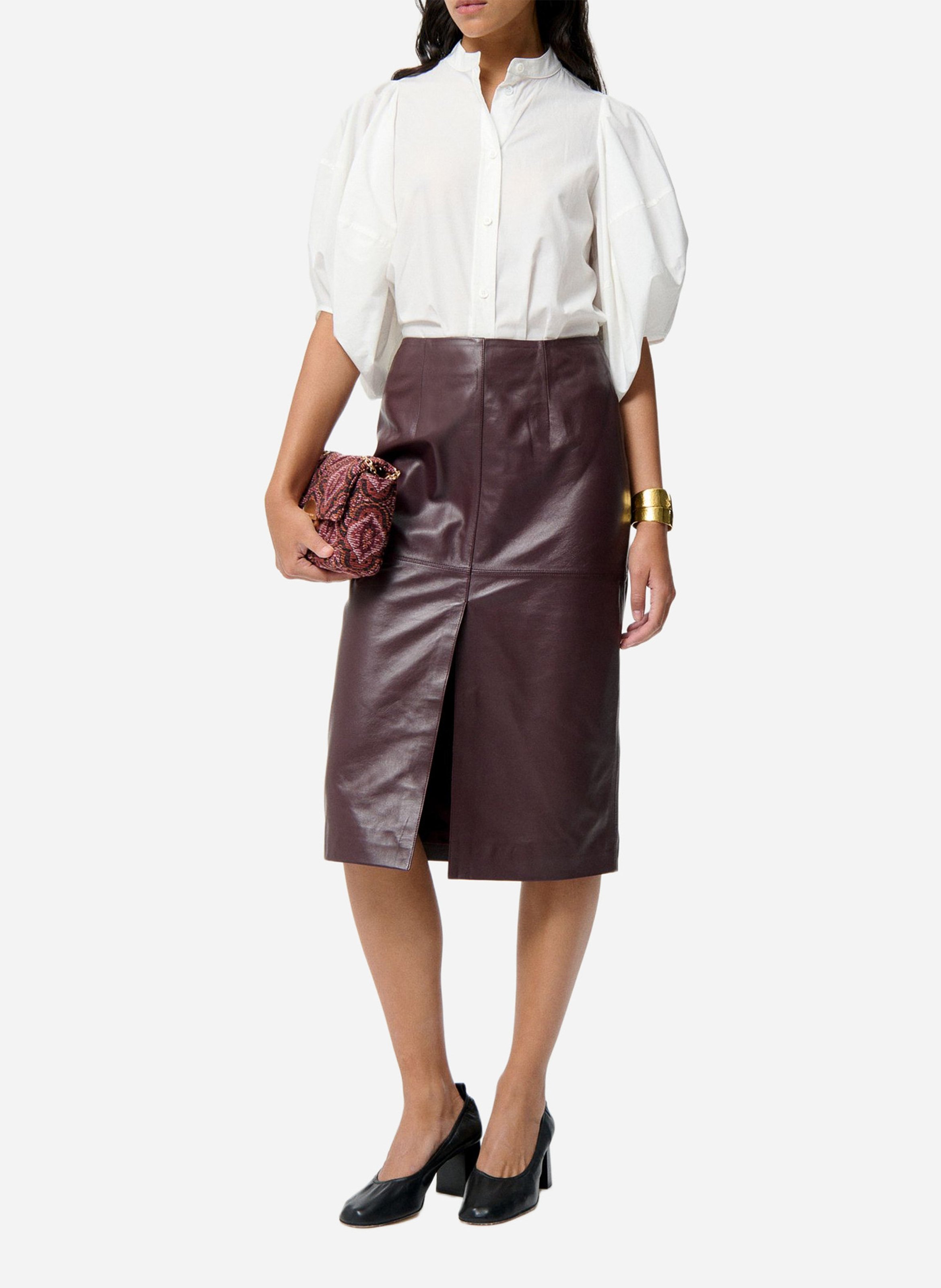 Jupe midi VANESSA BRUNO Rouge