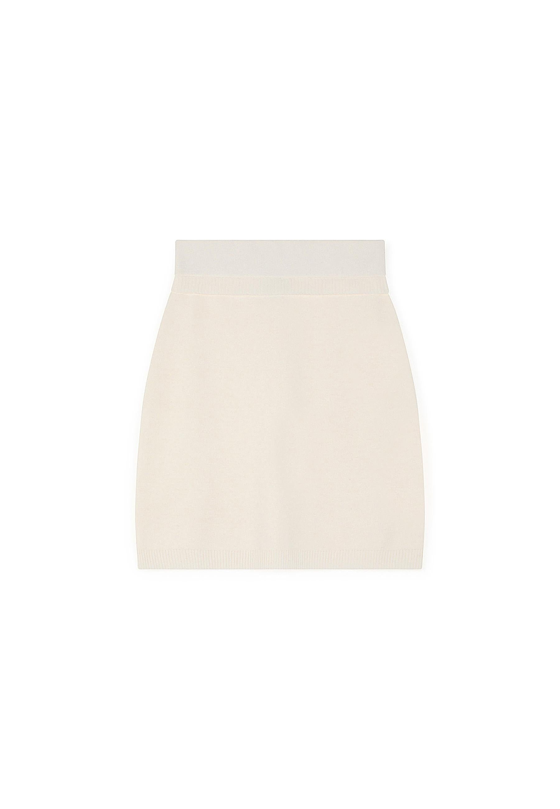 Knit skirt RODIER White
