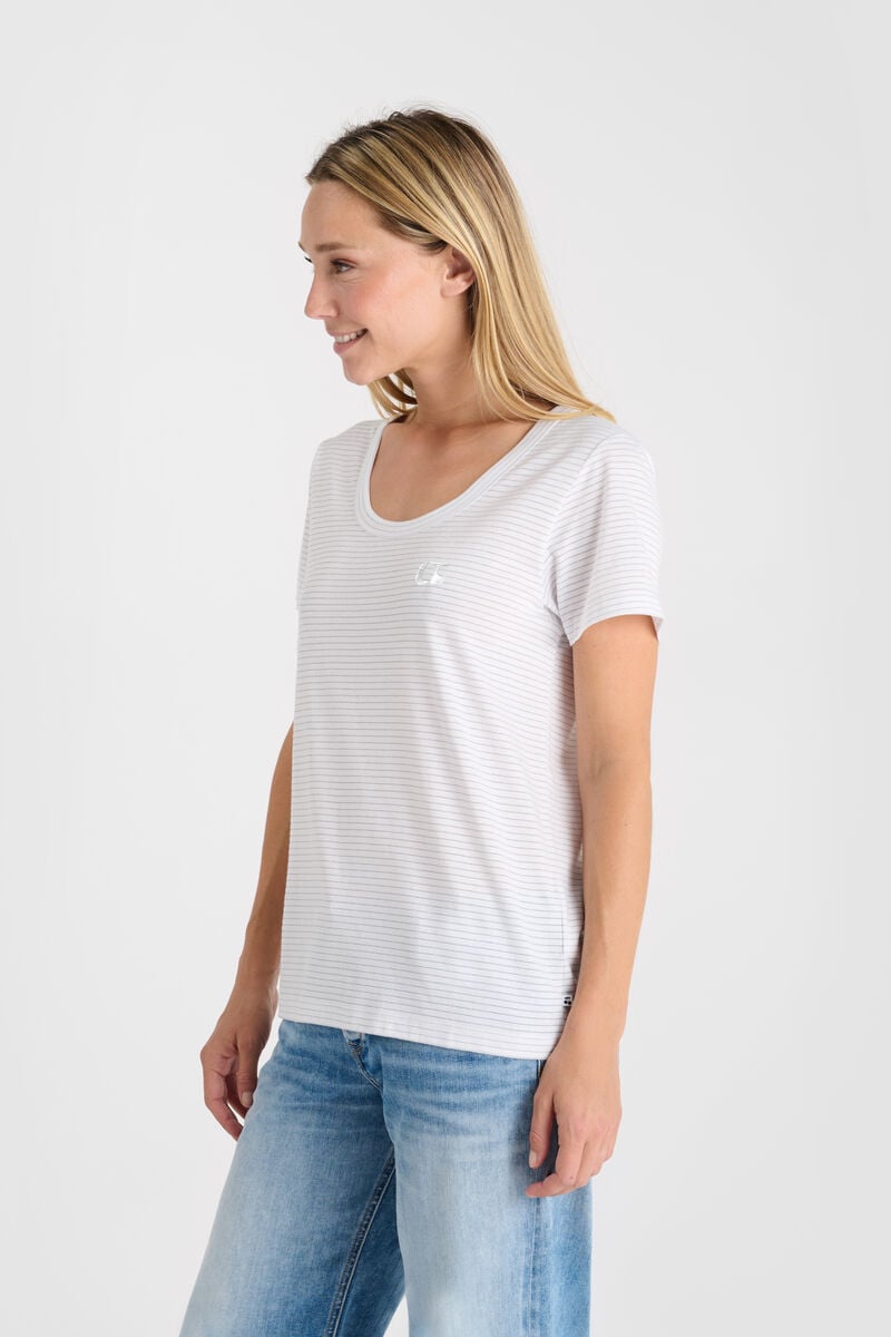 Tommy Badge T-shirt LE TEMPS DES CERISES White