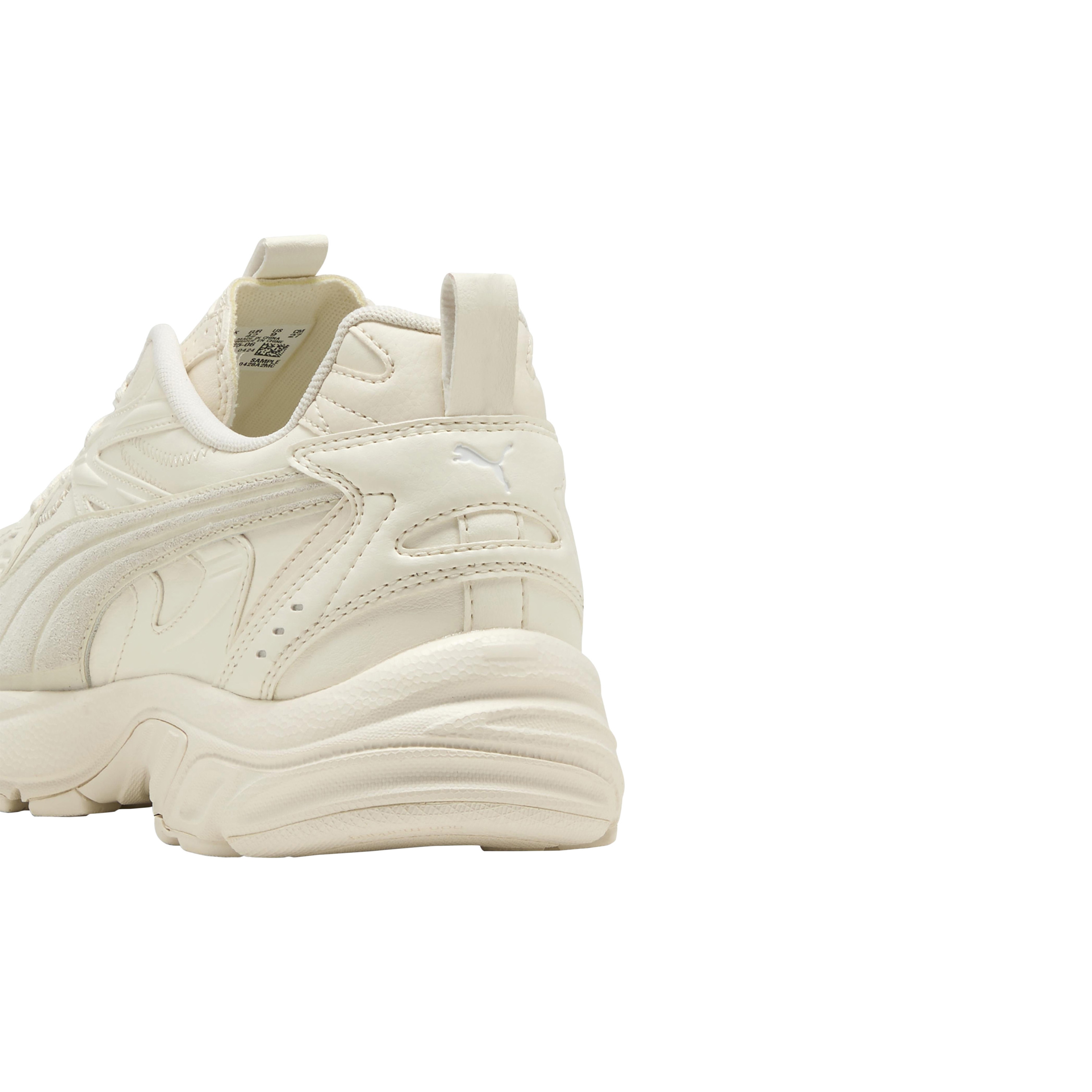 Low leather sneaker milenio tech L PUMA Beige