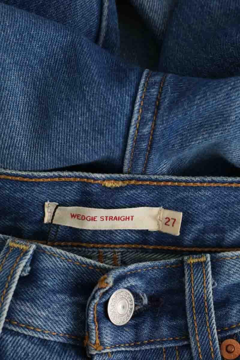 - Straight-leg jeans
- 5 pockets
- Straight cut
- Faded effect LEVI'S - Seconde main Blue