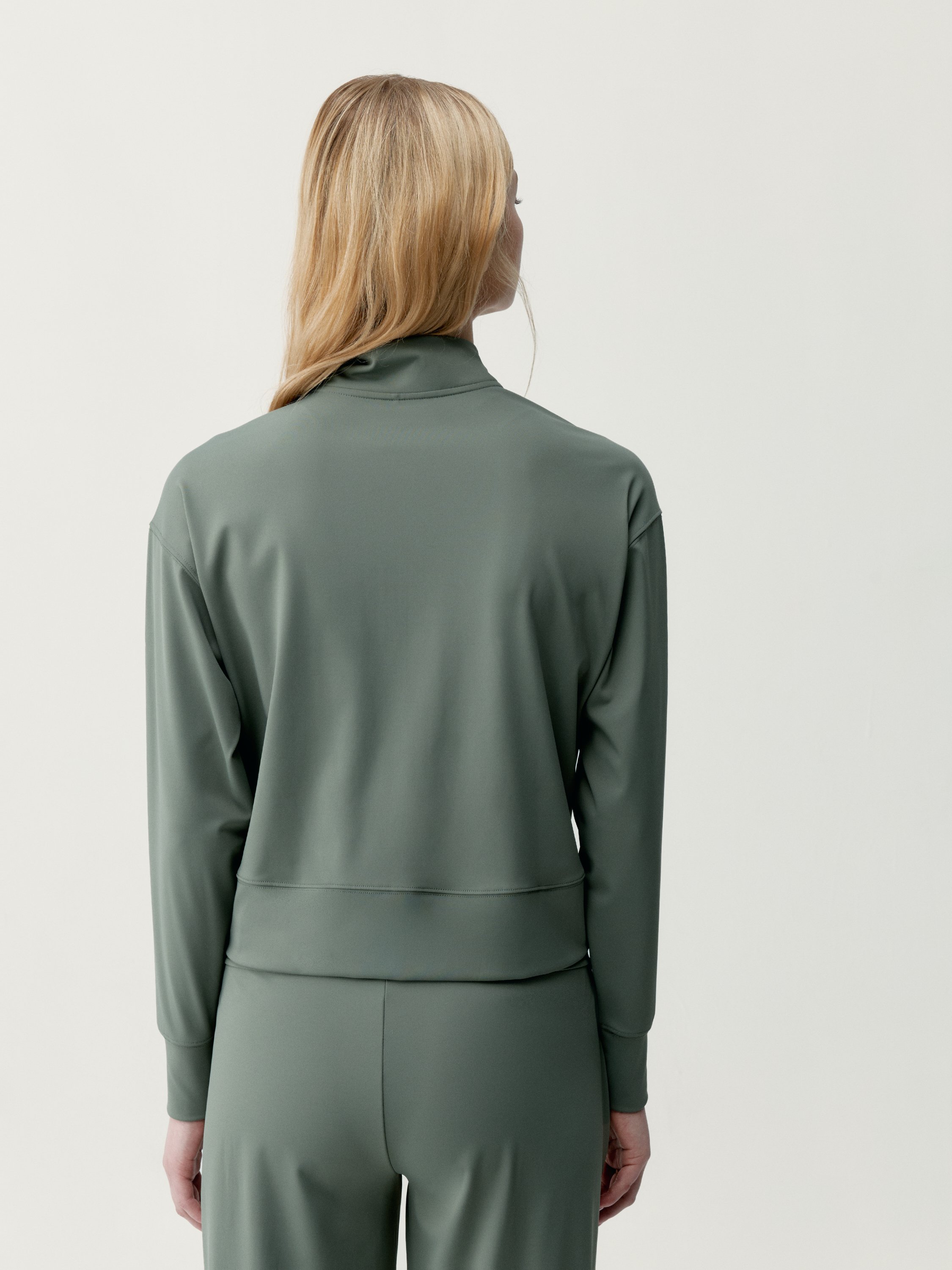 Veste de sport zippée performance athleisure egan BORN Vert