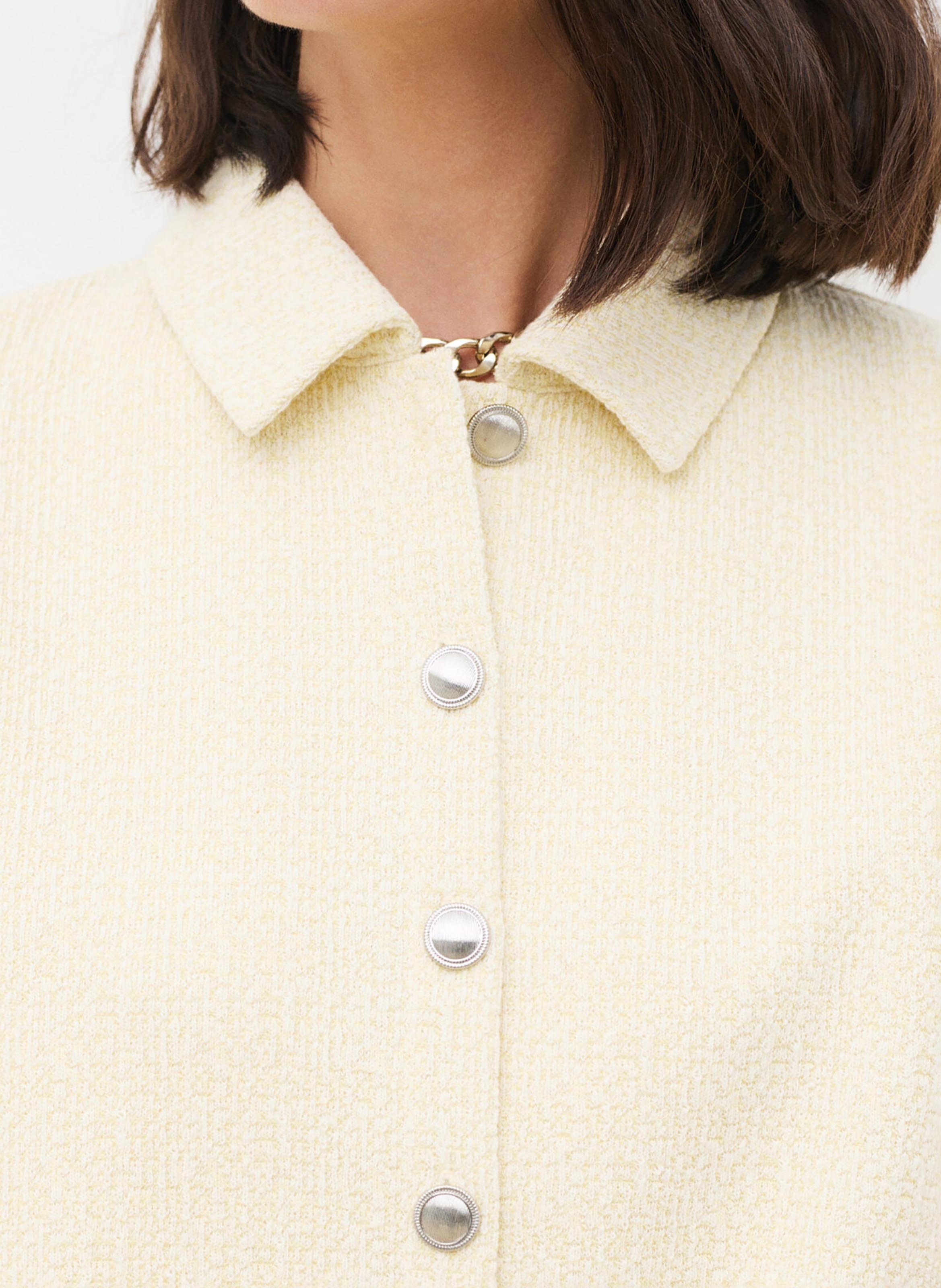 Chemise col classique CAROLL Yellow