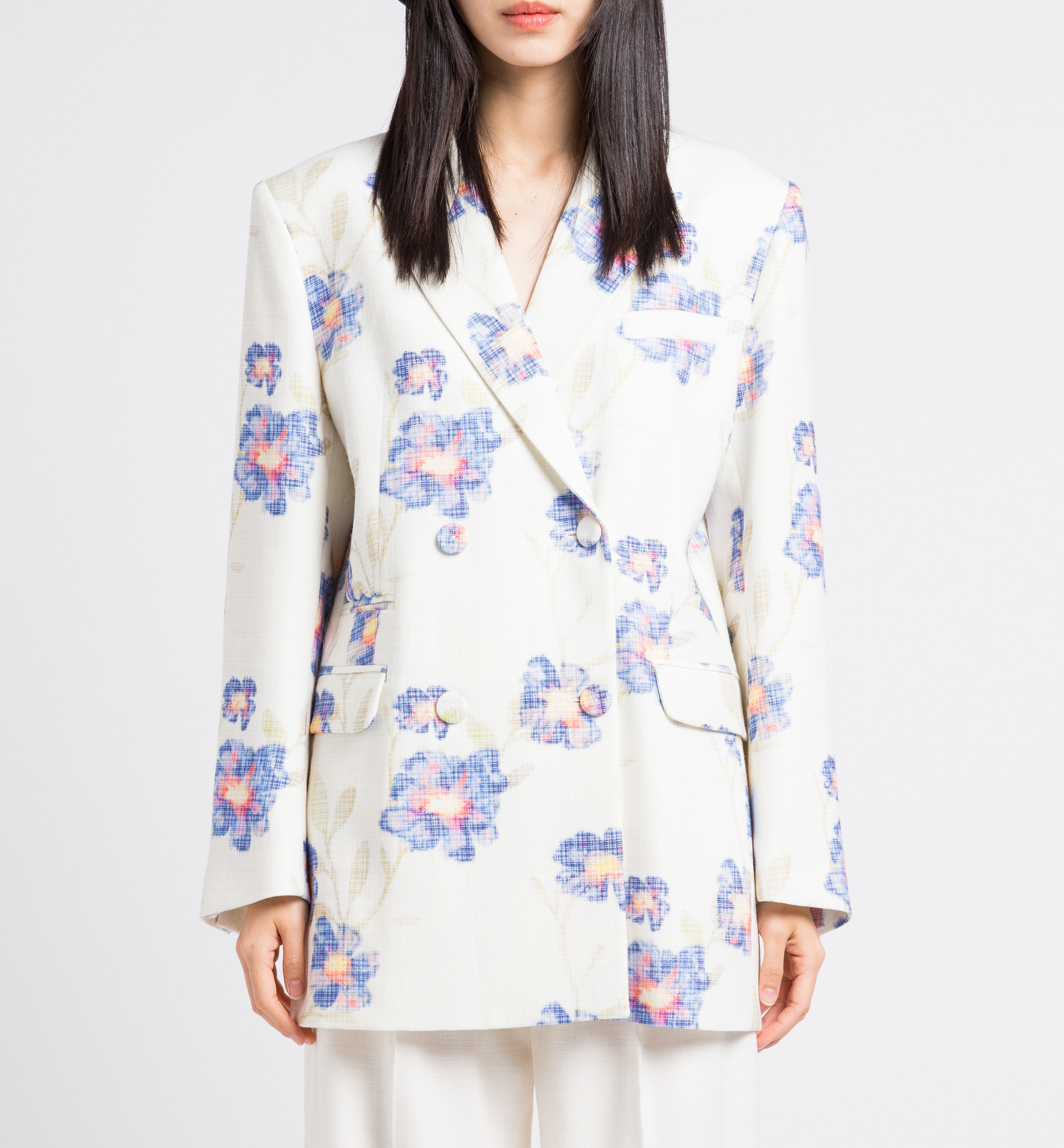 Figurbetonter Blazer aus Schurwoll-Mix MARGAUX LONNBERG