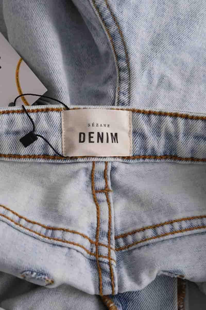 Jean boyfriend SEZANE - Seconde main Bleu