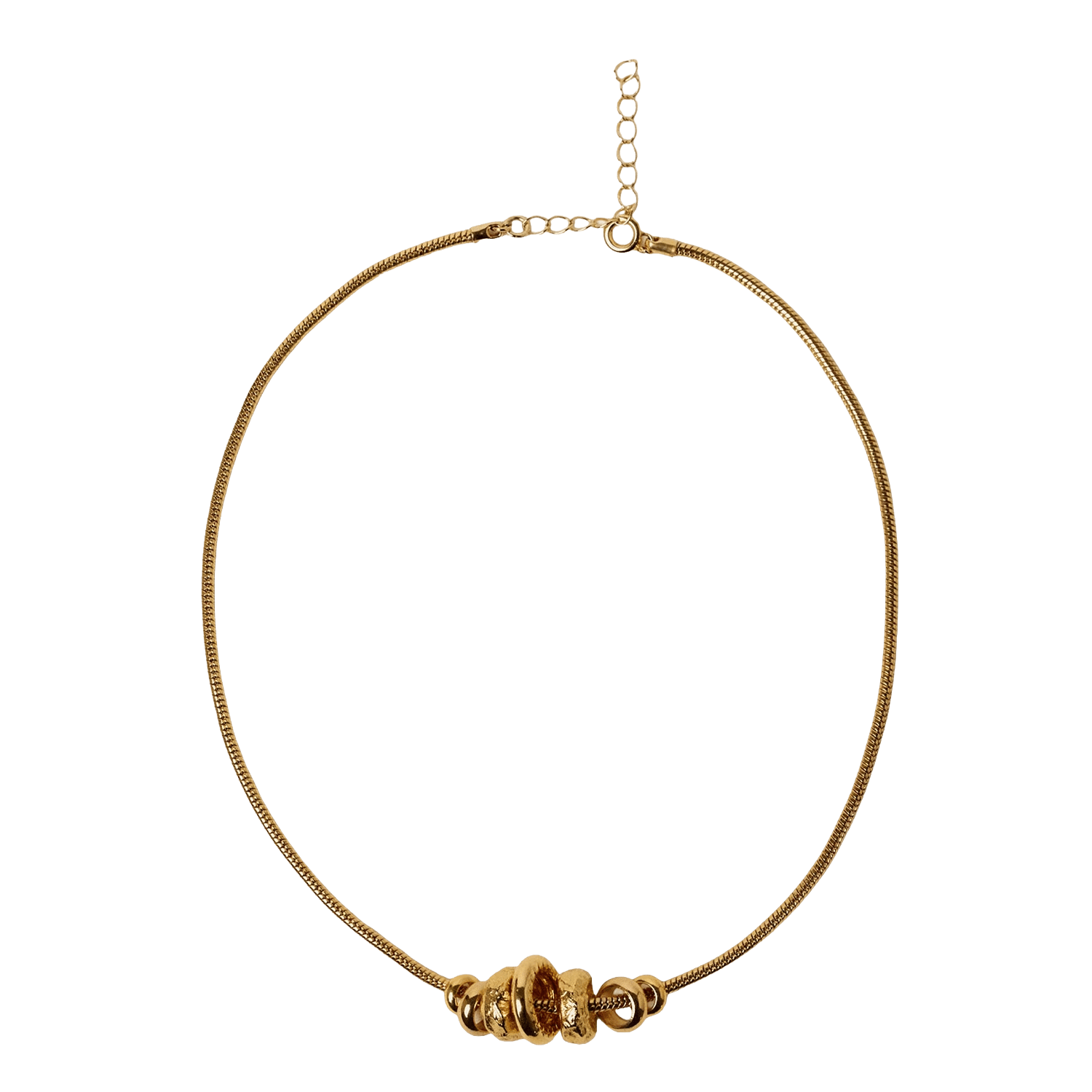 Collier avec anneaux SESSUN Doré