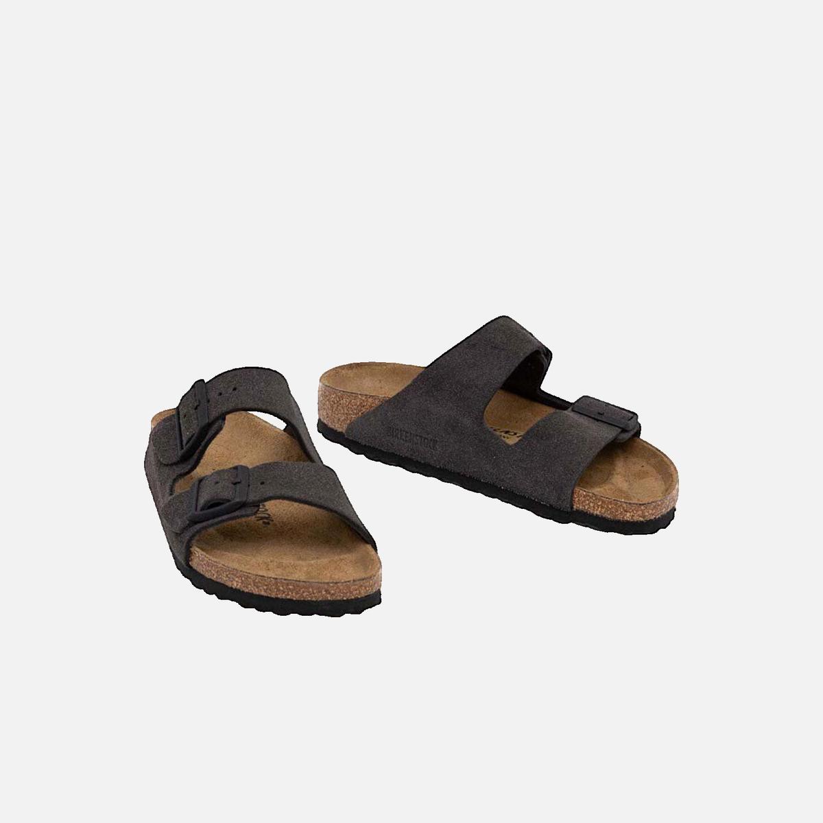 Flat sandals Arizona 2 BIRKENSTOCK Grey