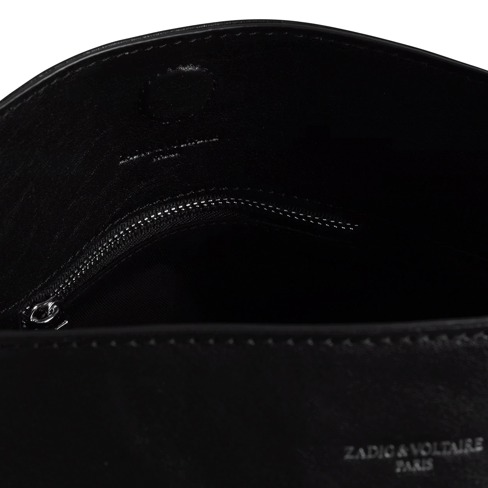 Leather shoulder bag ZADIG&VOLTAIRE Black