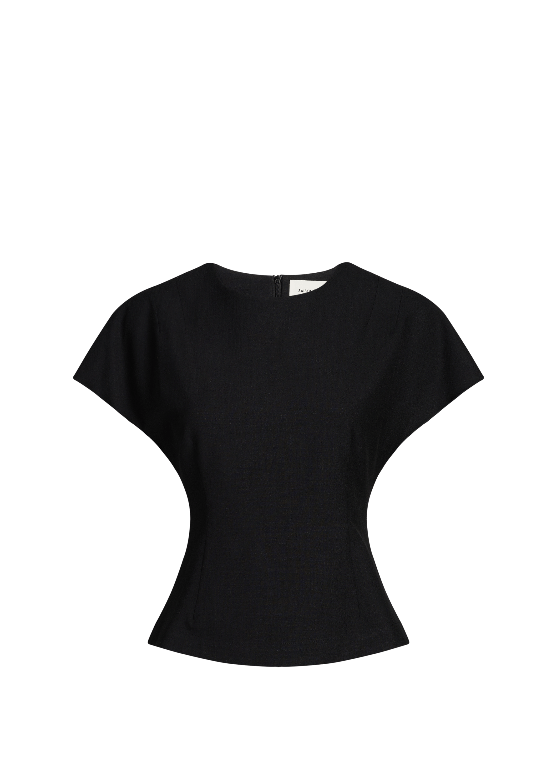 Fitted top ariela ariela SAISON 1865 Black