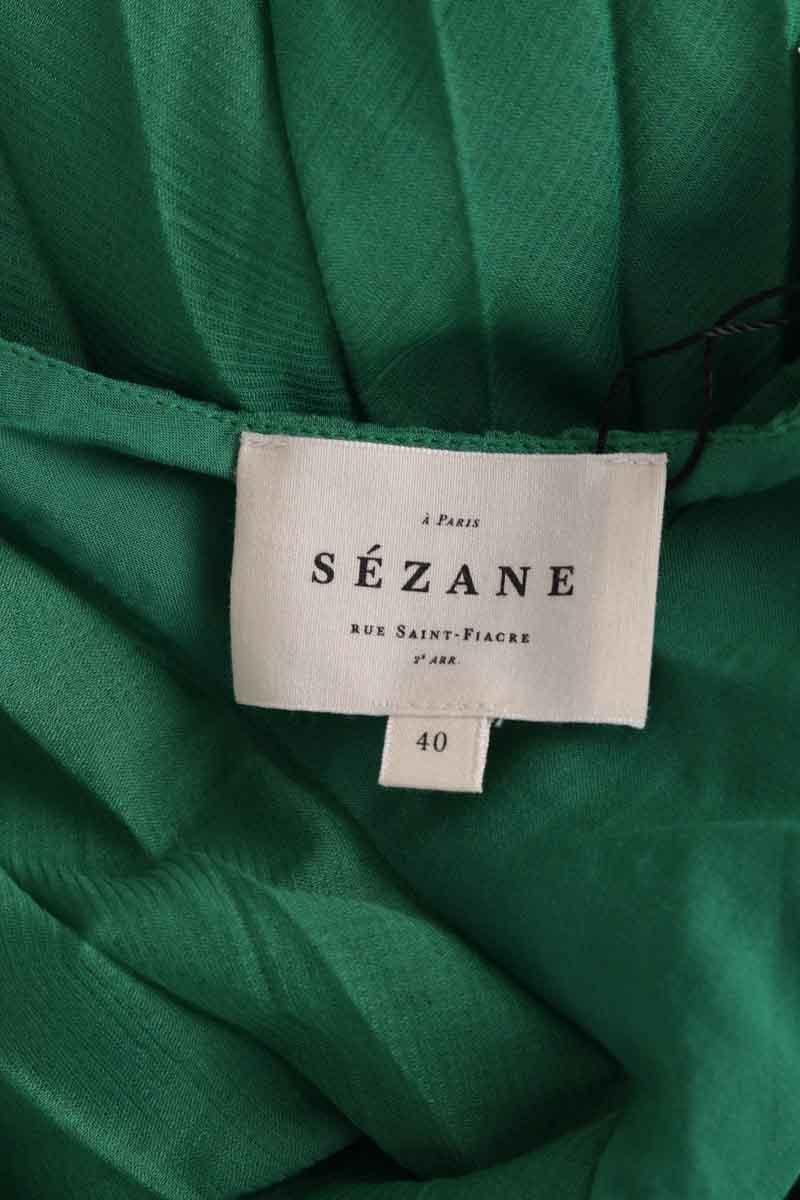 Blouse SEZANE - Seconde main Vert