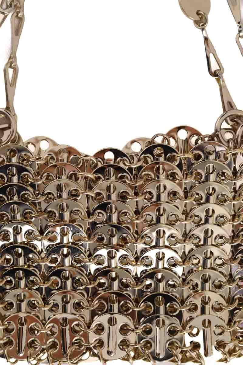Nano 1969 Mini Bag PACO RABANNE - Seconde Main Golden