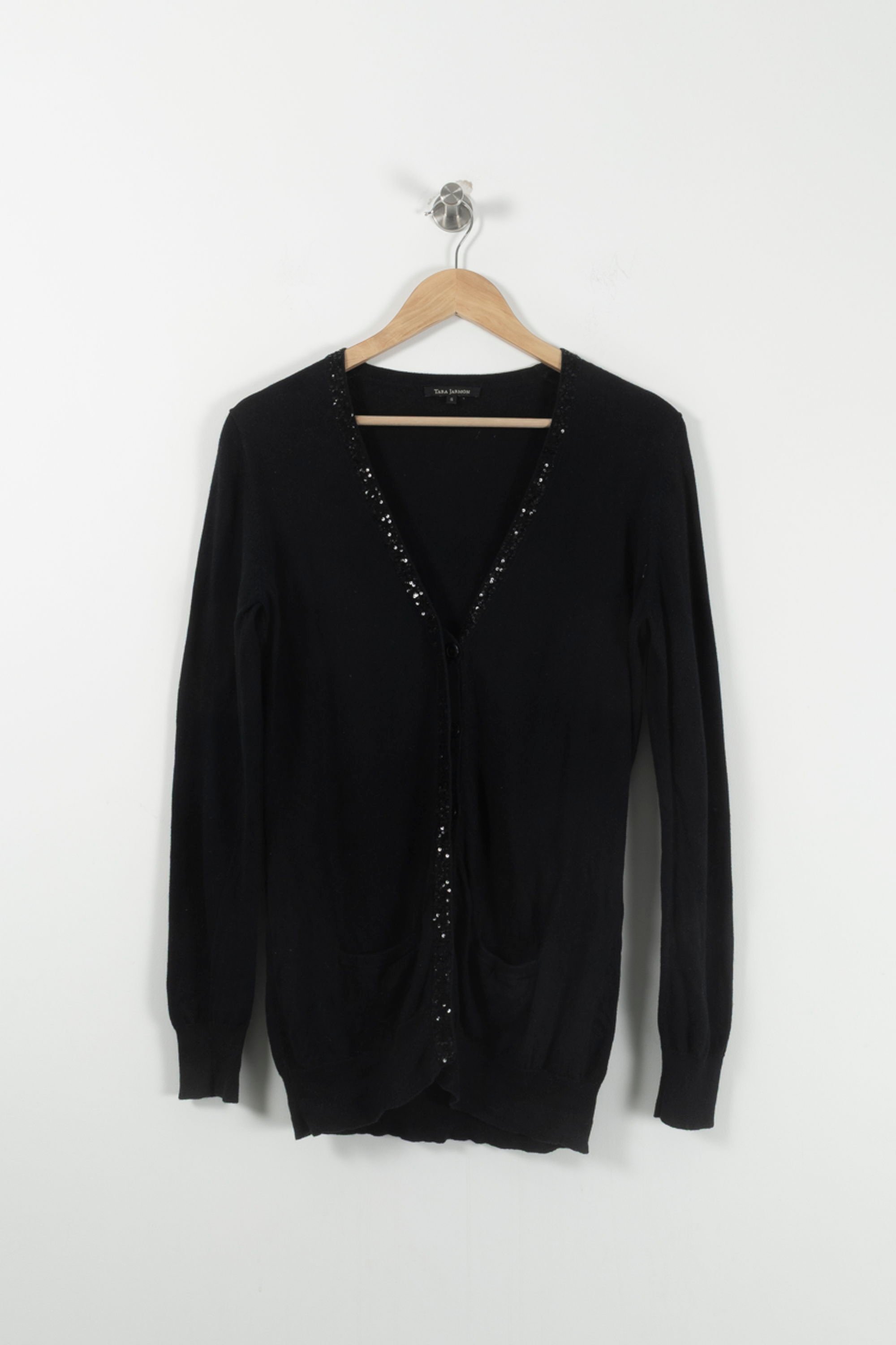 Cardigan TARA JARMON - Seconde Main Black