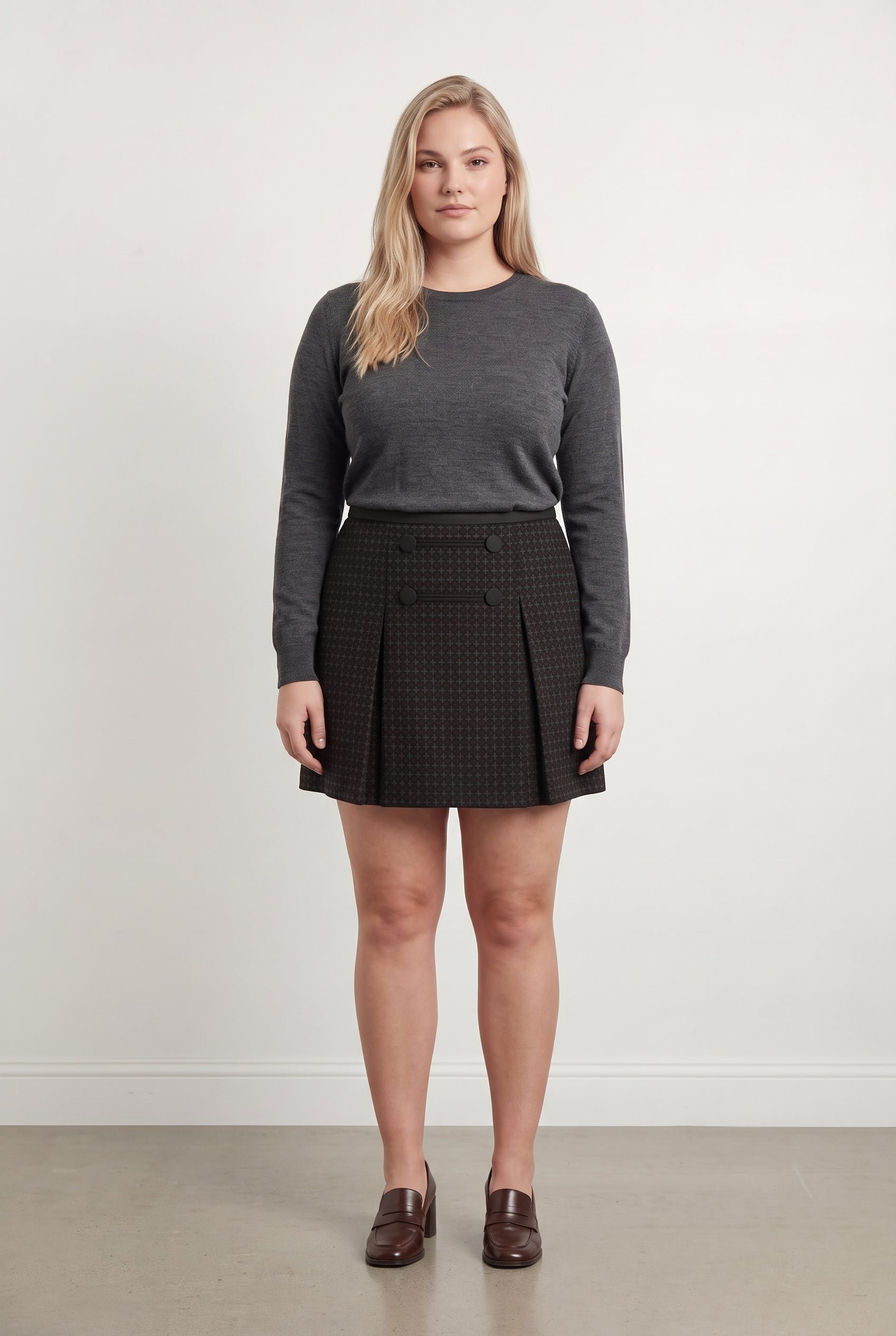 Short & midi skirt TARA JARMON - Seconde Main Black