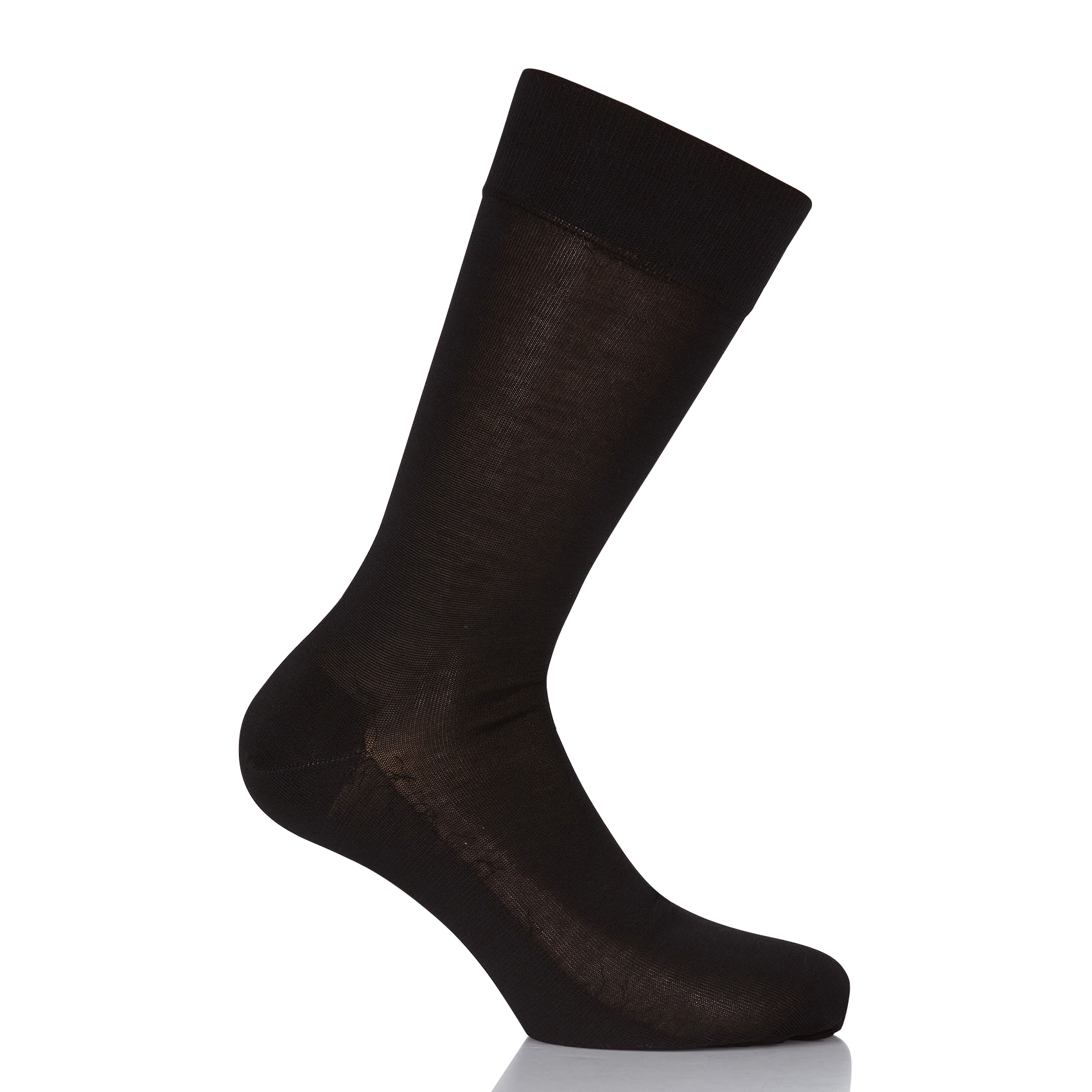 Long cotton socks BLEUFORET Black