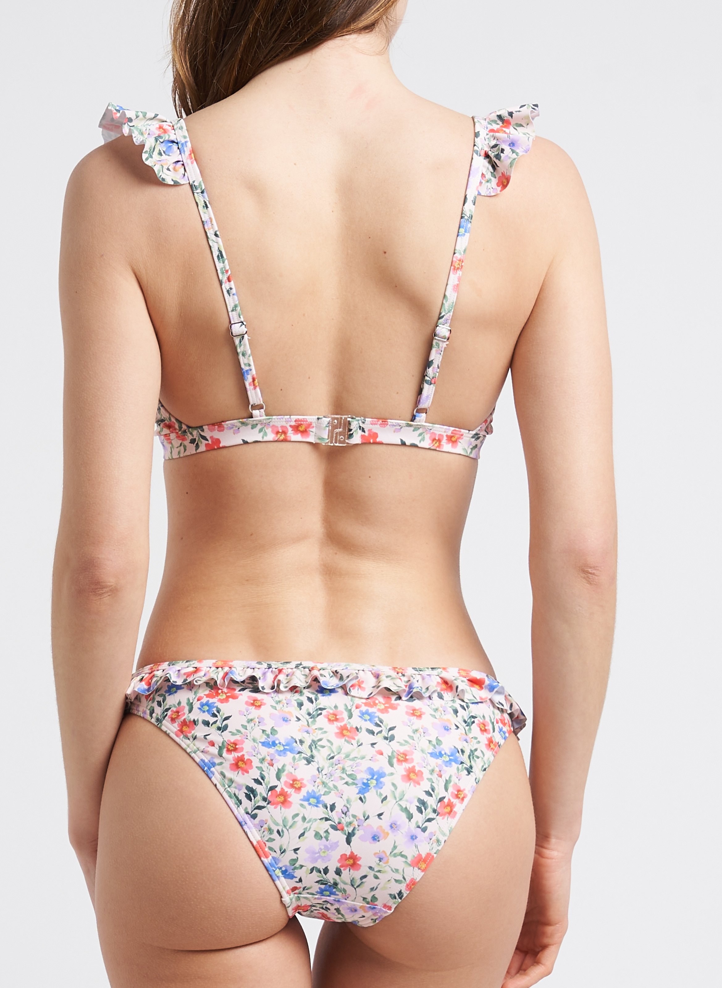 Bikinibroekje met print PIECES Veelkleurig