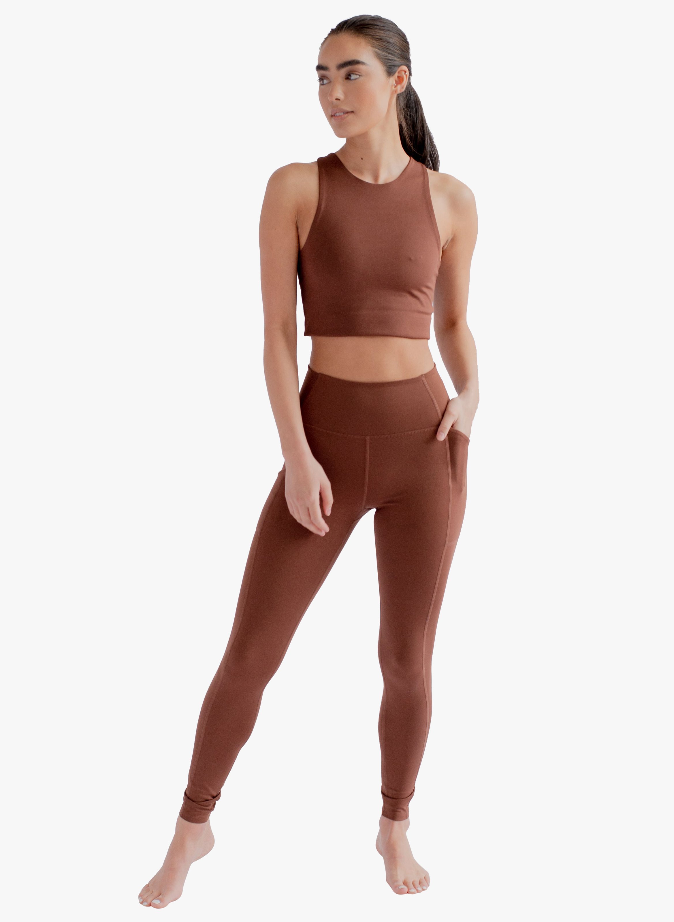 Racer-back crop top GIRLFRIEND COLLECTIVE