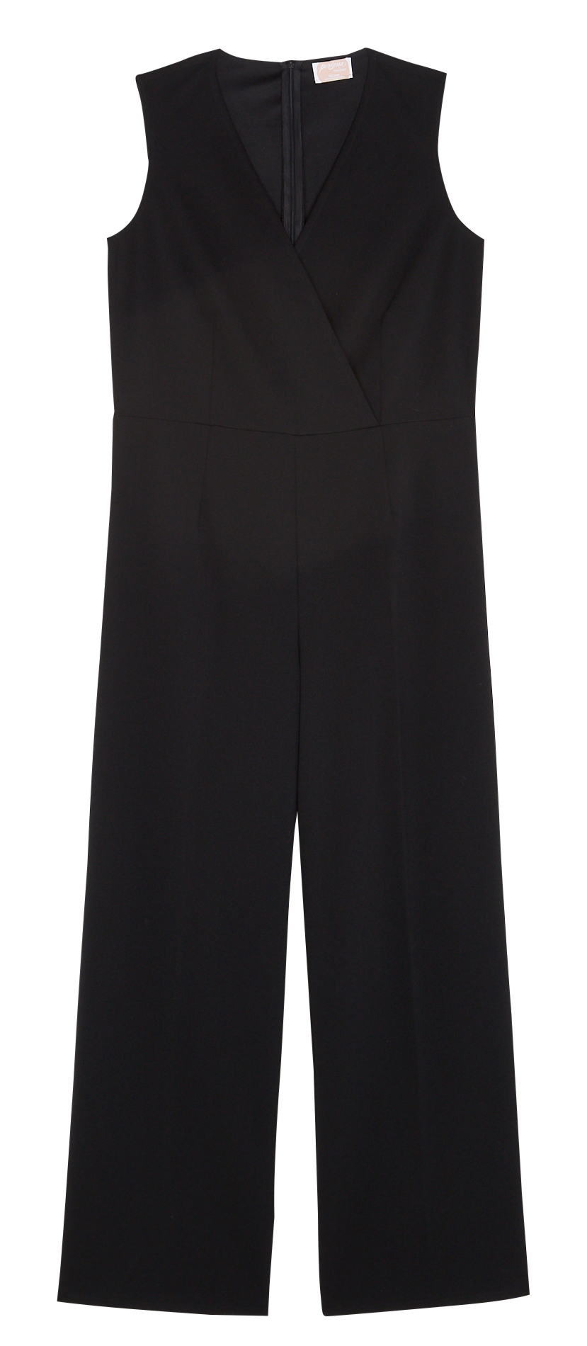 Combinaison droite col V PERSONA by Marina Rinaldi Noir