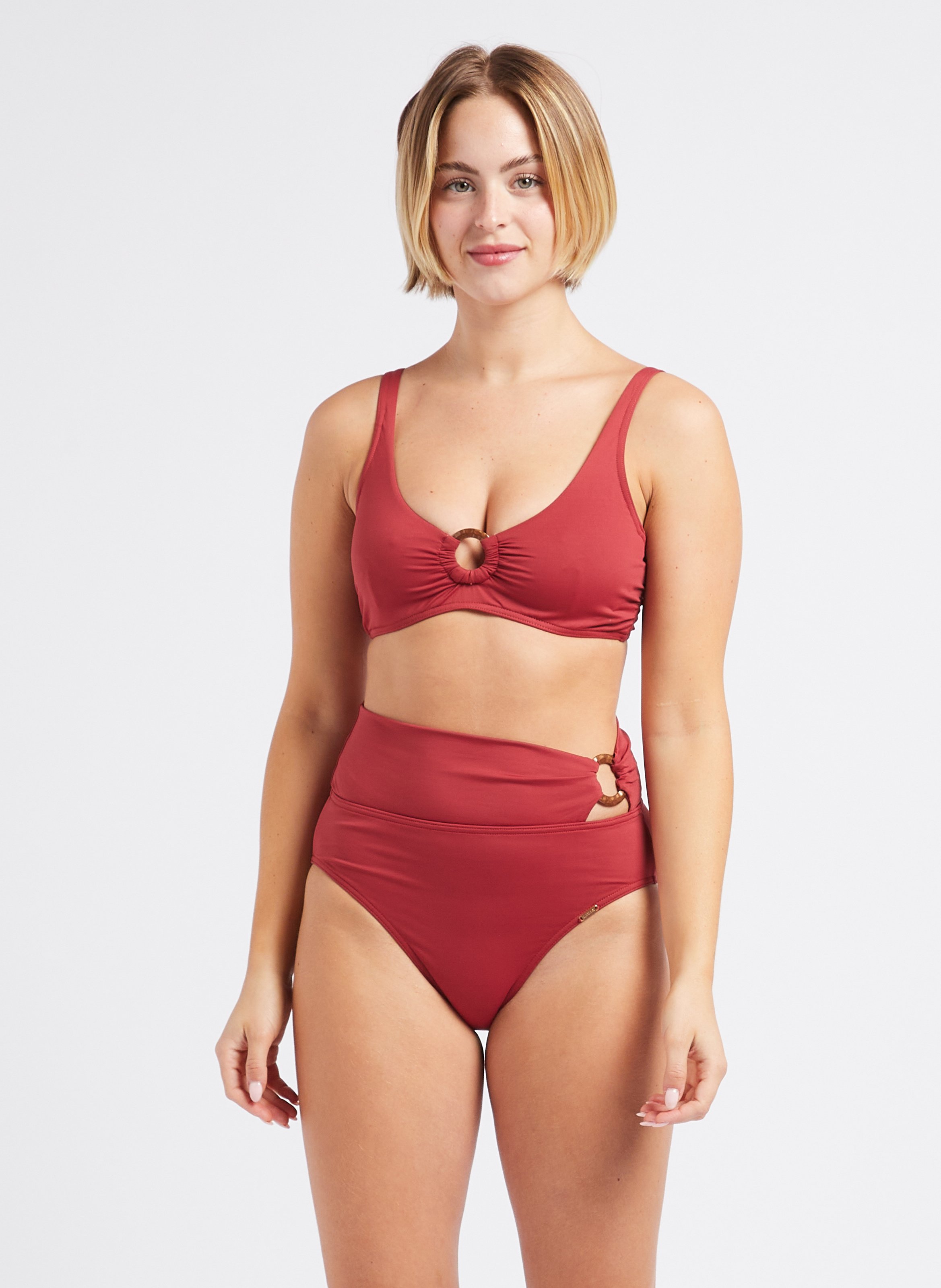 Haut de maillot de bain LIVIA Rose