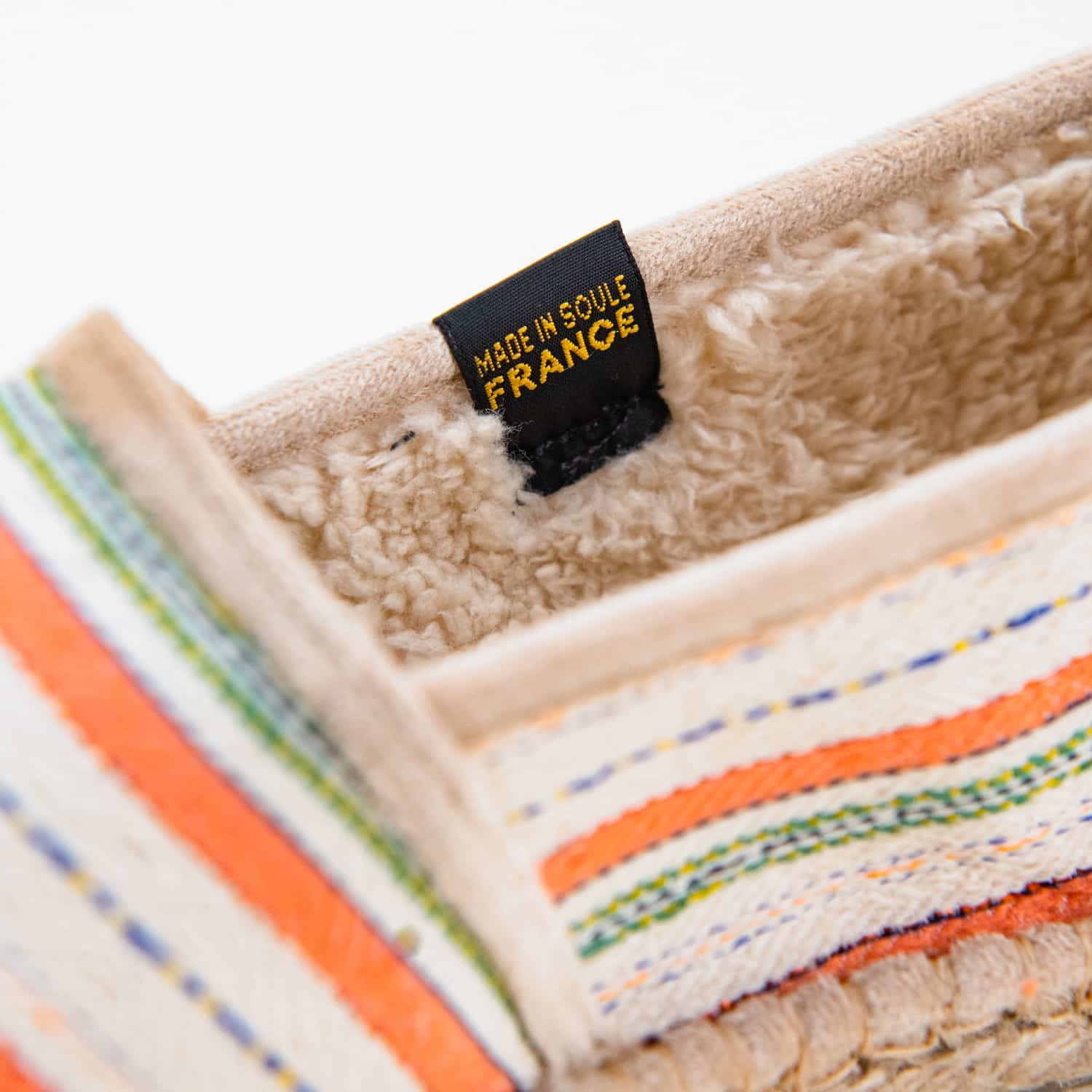 Striped espadrilles ART OF SOULE Beige