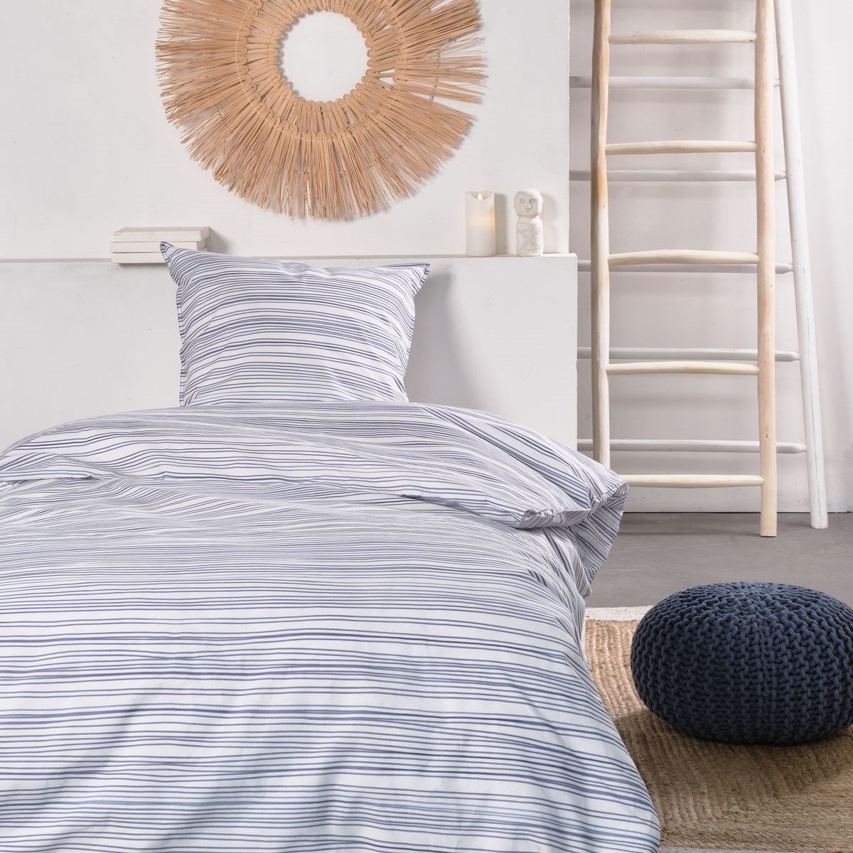 Cotton bedding set TODAY LINGE DE MAISON White