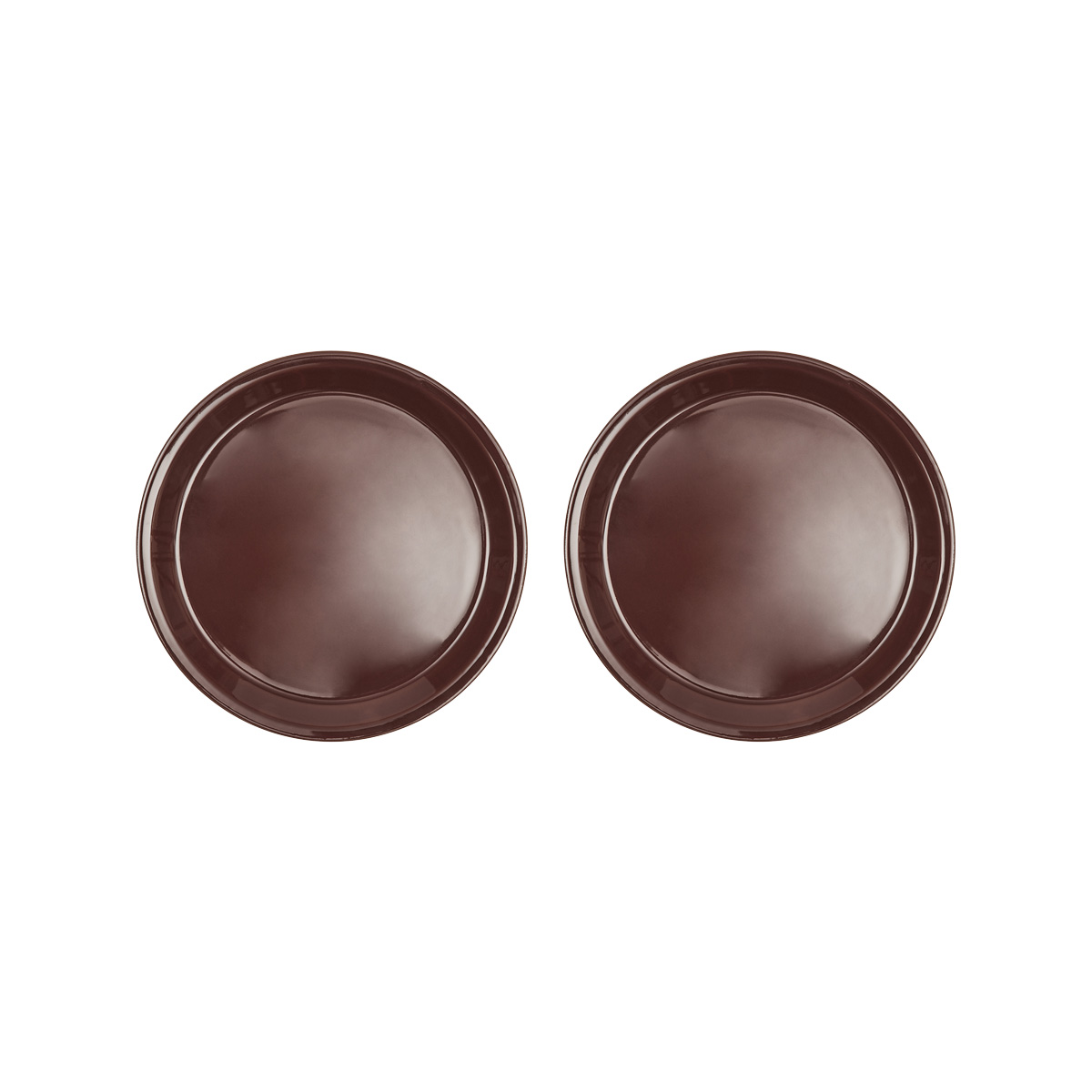 Deep terracotta plate OYOY LIVING DESIGN Brown