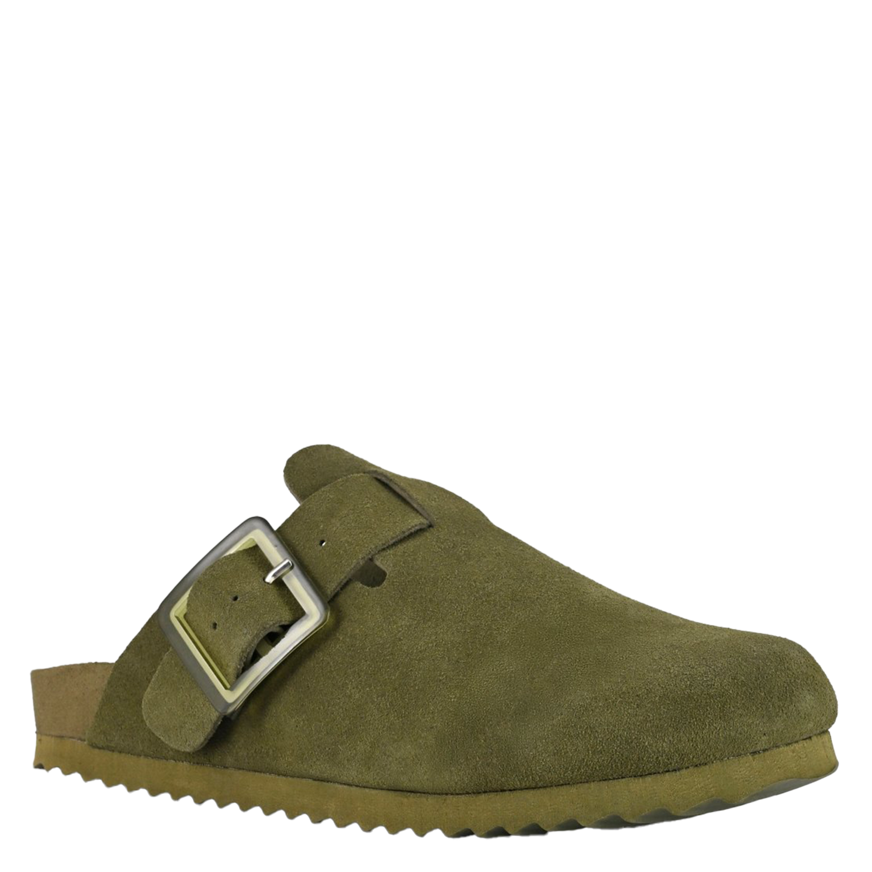 Sabot en cuir mélangé COLORS OF CALIFORNIA Kaki