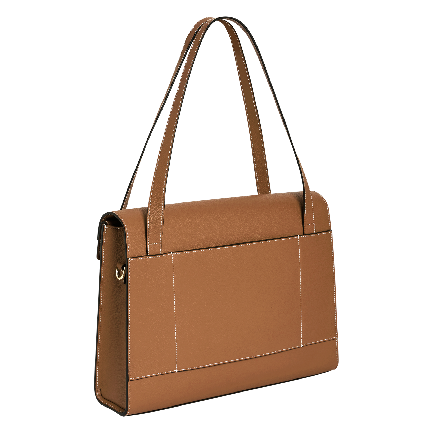 Porte-documents en cuir LE TANNEUR Marron