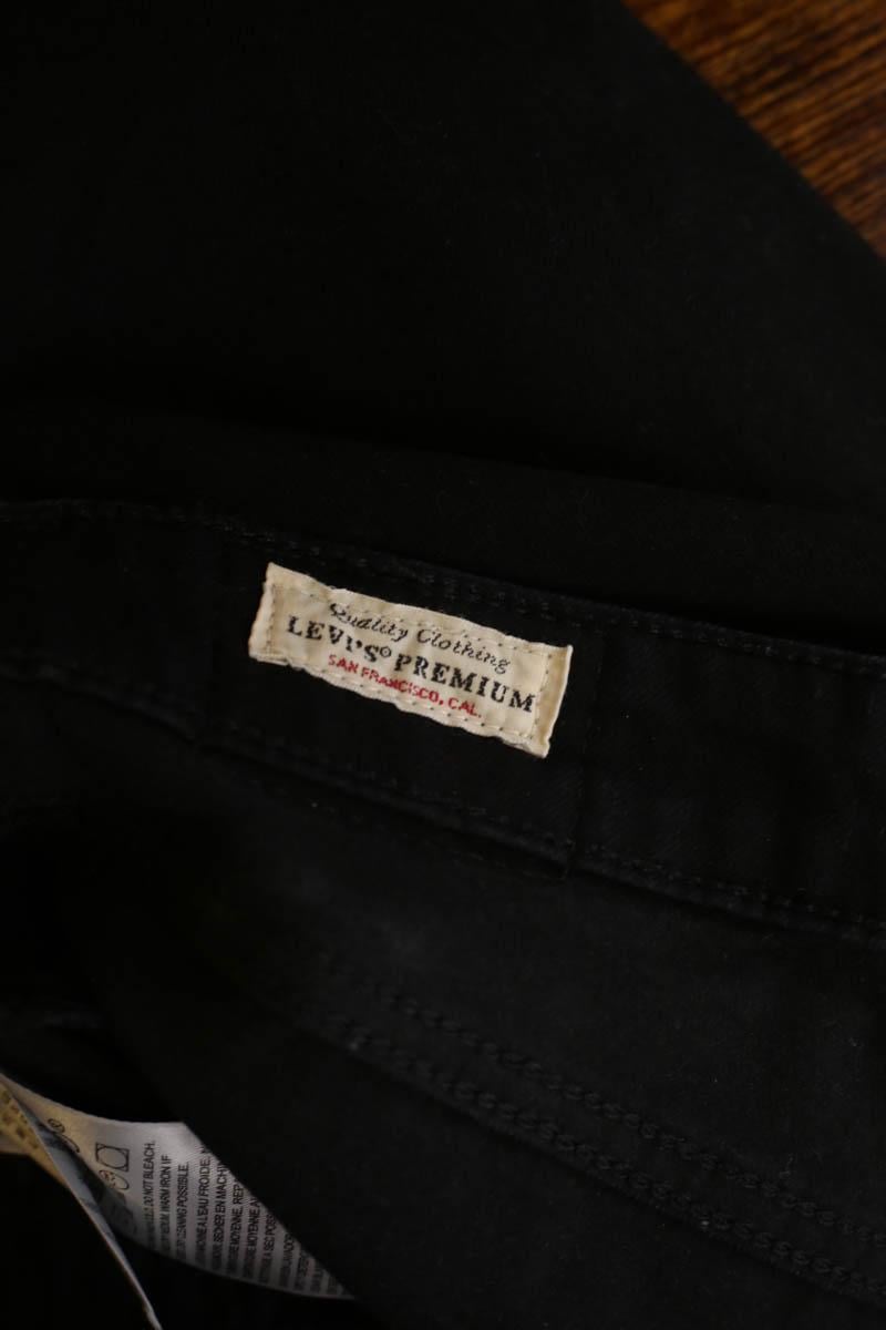 Skinny jeans 721 in cotton LEVI'S - Seconde main Black