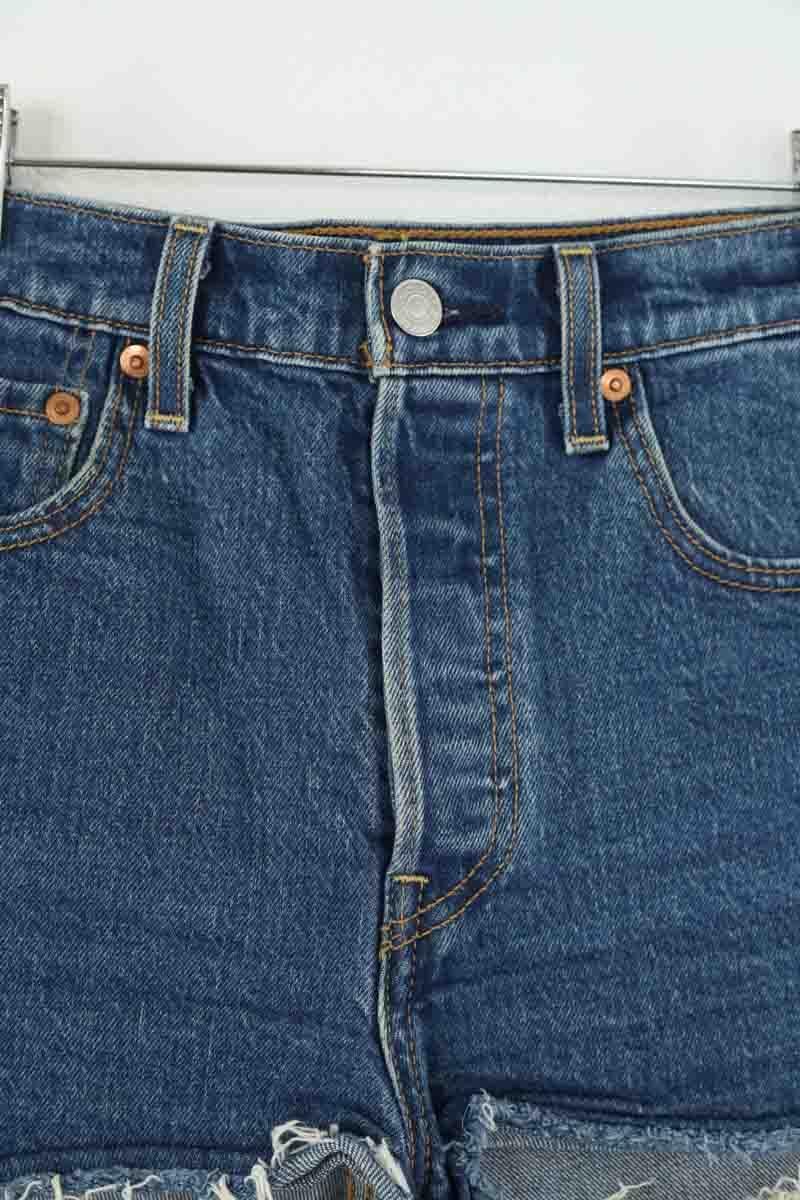 Cotton mini shorts LEVI'S - Seconde main Blue
