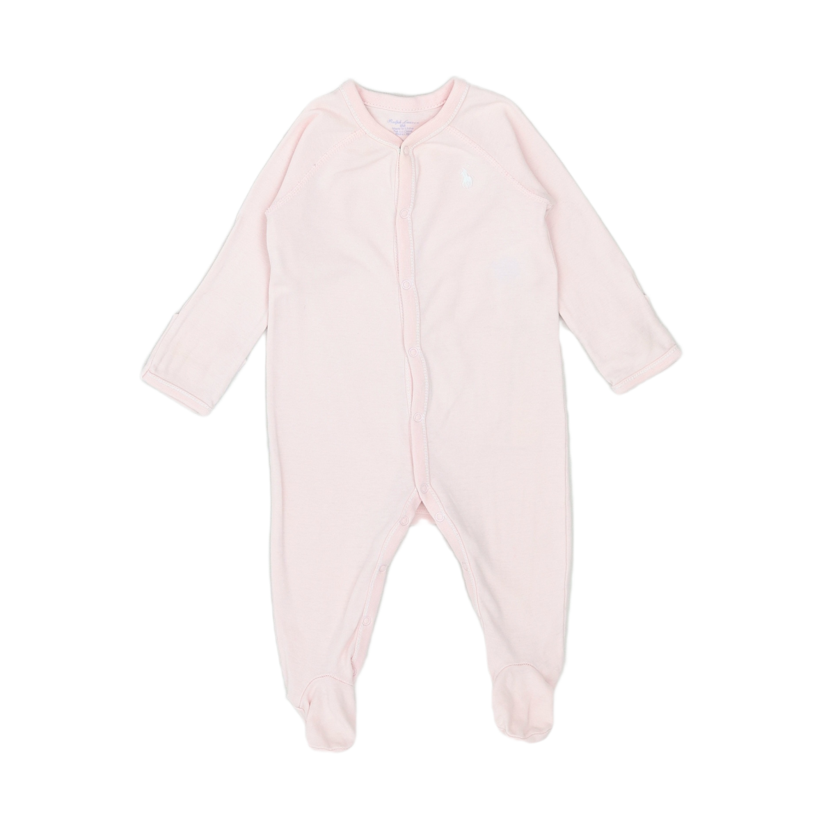 Pink Baby Pyjamas - 6 months POLO RALPH LAUREN - Seconde Main Pink