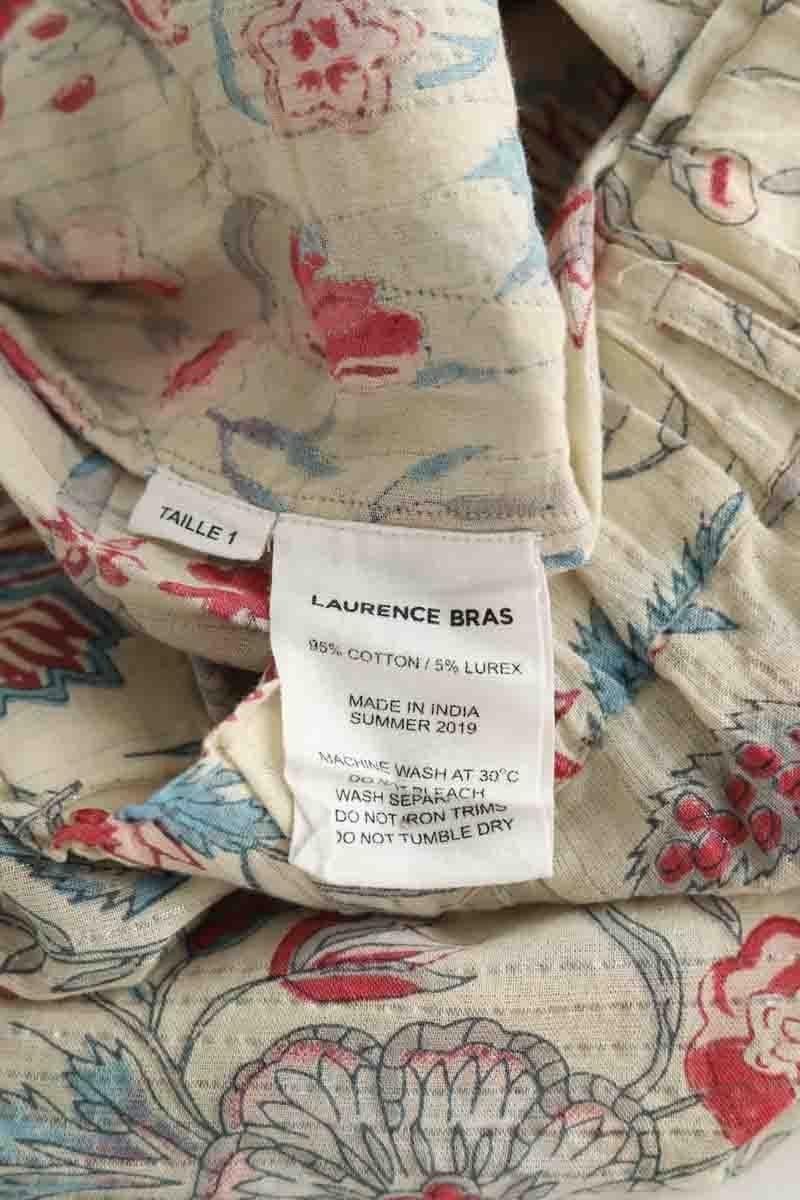 Slim-fit cotton cargo pants LAURENCE BRAS - Seconde Main Beige