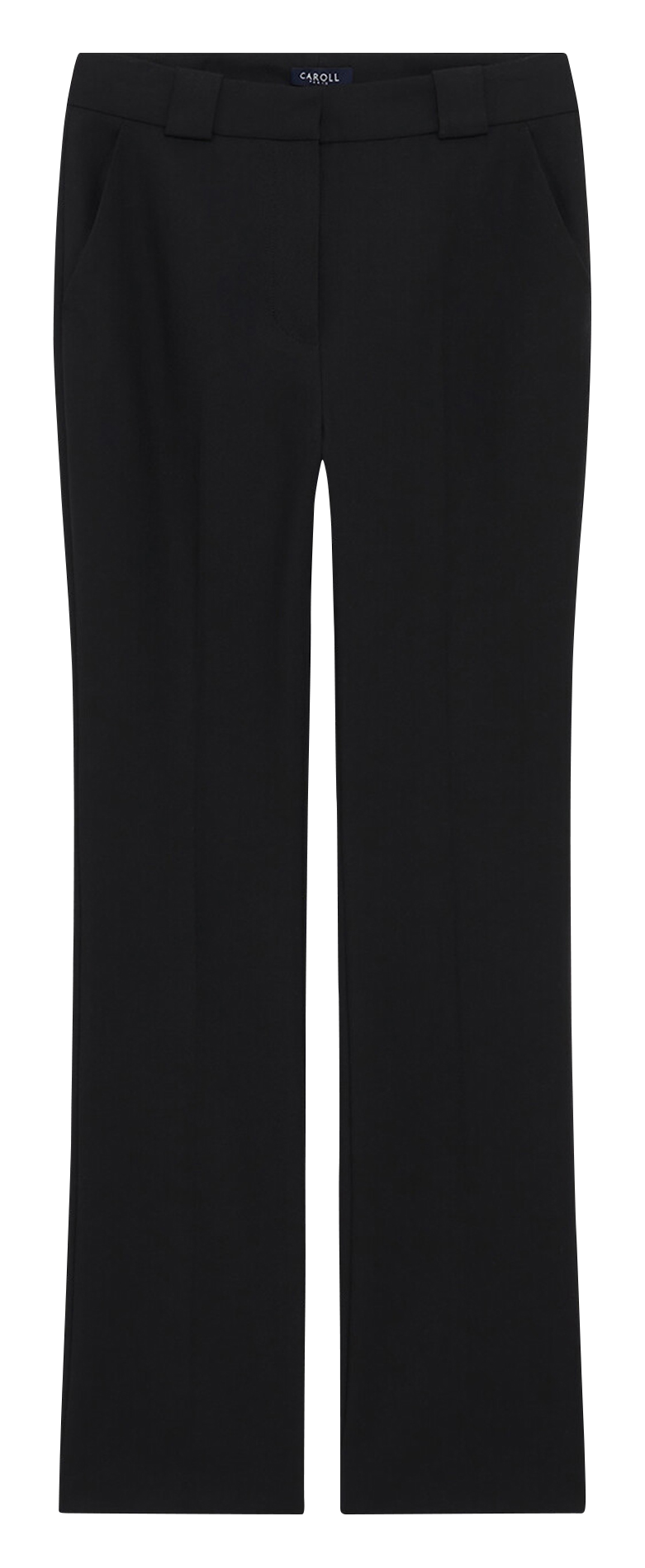 Pantalon droit  CAROLL Noir