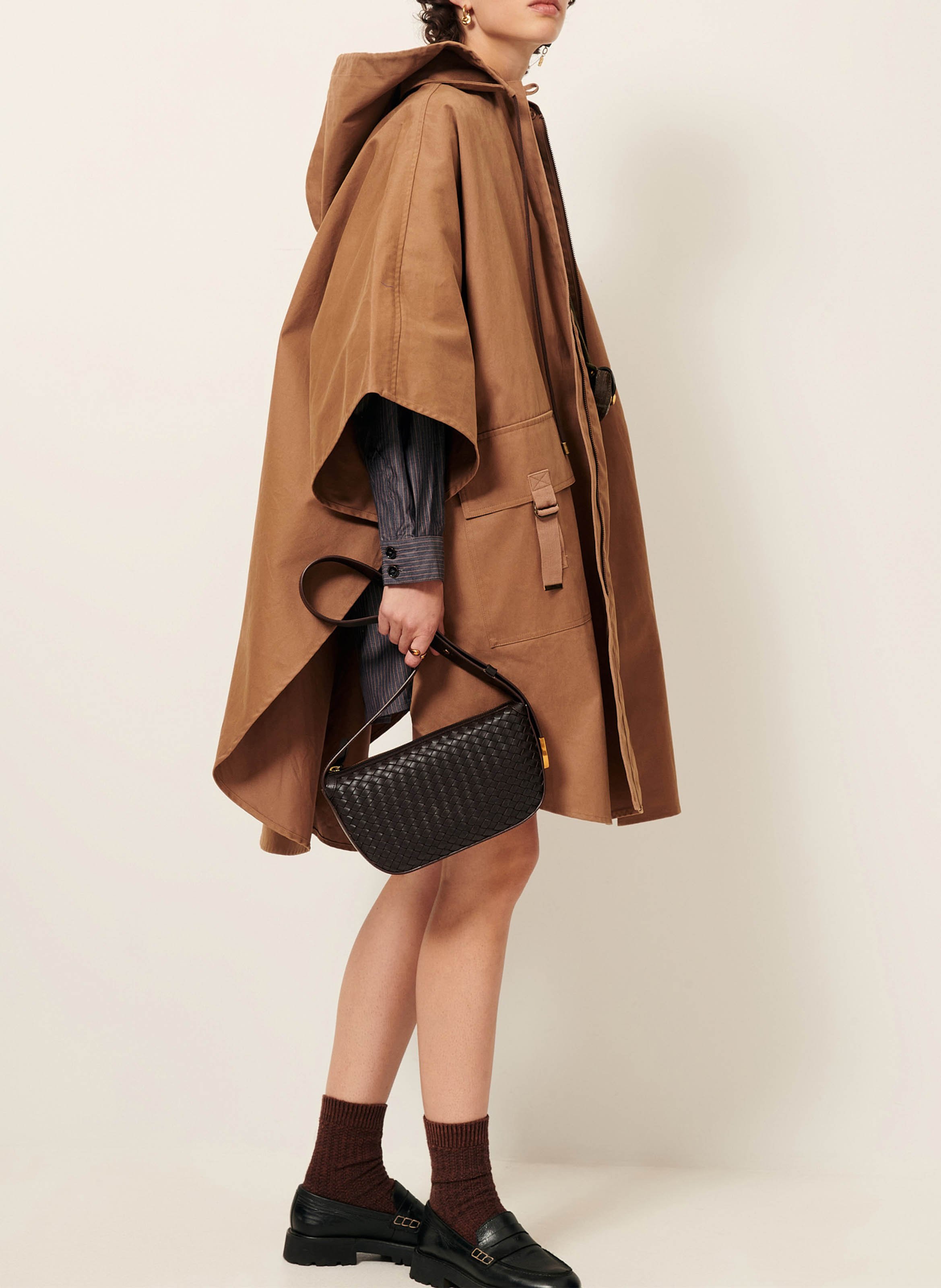 Oversize Baumwollcape SESSUN Beige