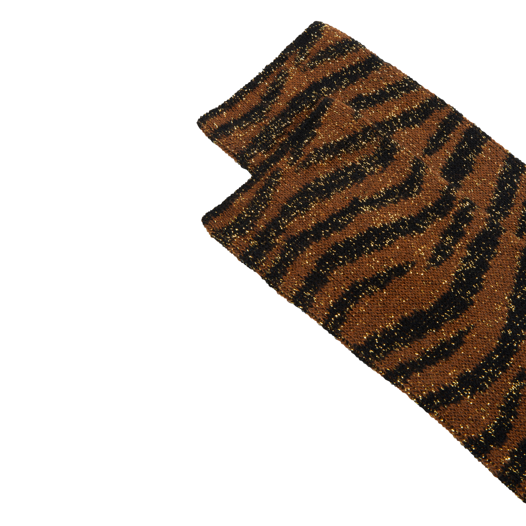 Chaussettes imprimées en coton mélangé ANT45 Marron