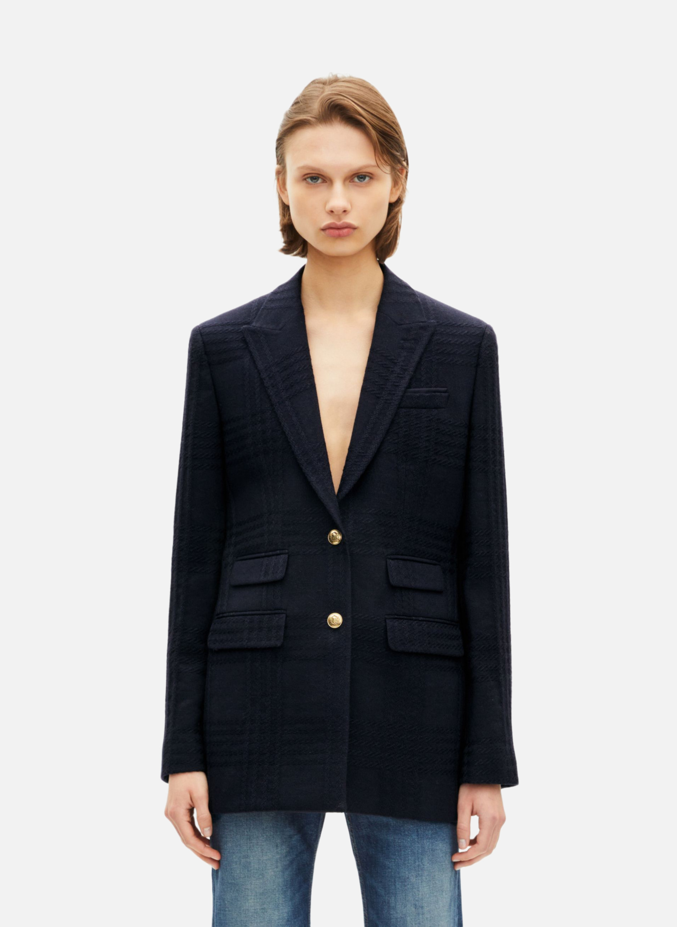 Blair Fancy straight jacket THE KOOPLES Blue