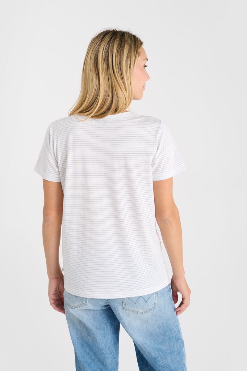 Tommy Badge T-shirt LE TEMPS DES CERISES White