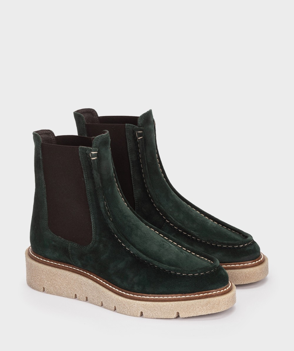 Green suede boot PEDRO MIRALLES Green