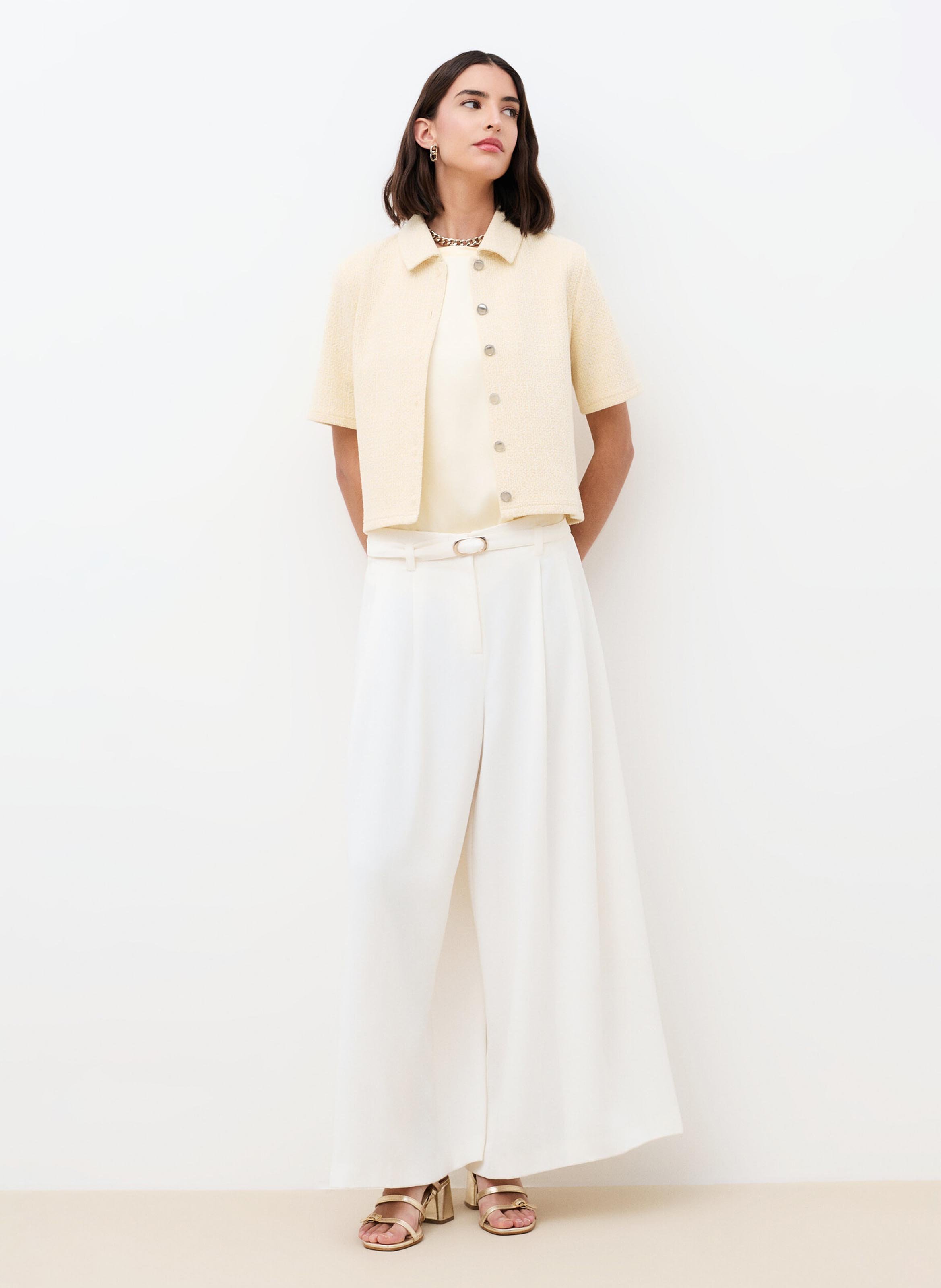 Chemise col classique CAROLL Yellow