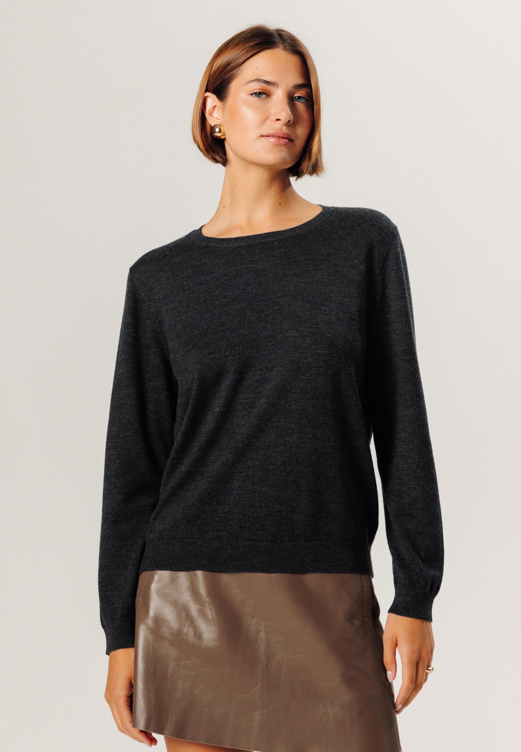 Merino wool sweater RODIER Grey