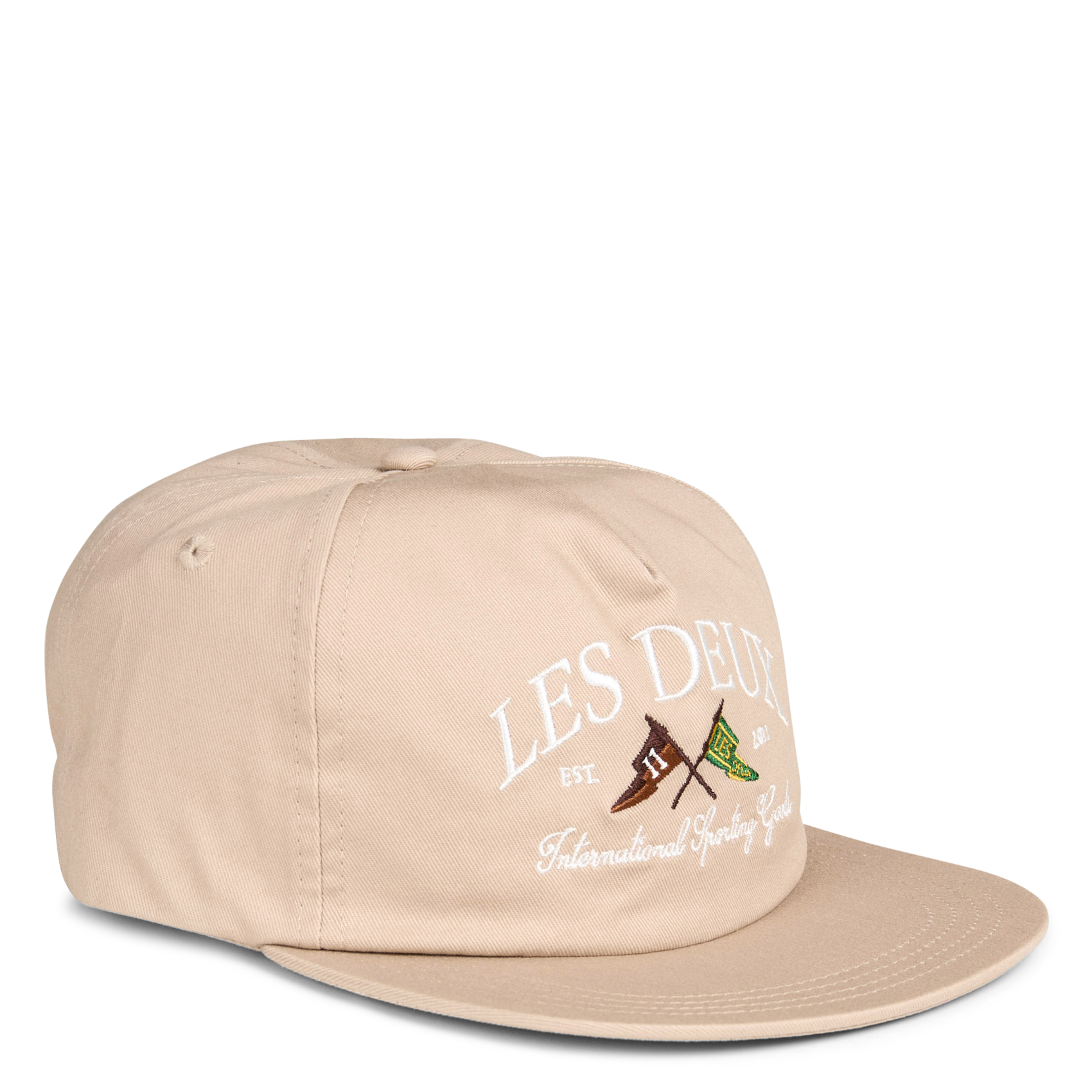 Organic cotton cap LES DEUX Beige