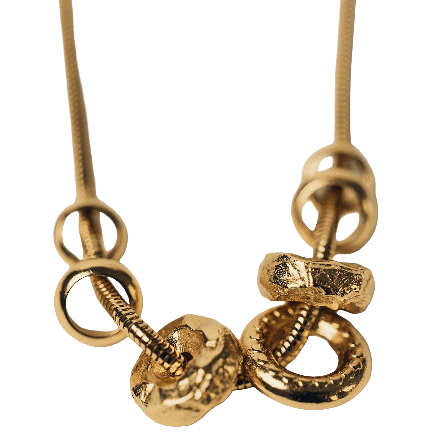 Collier avec anneaux SESSUN Doré