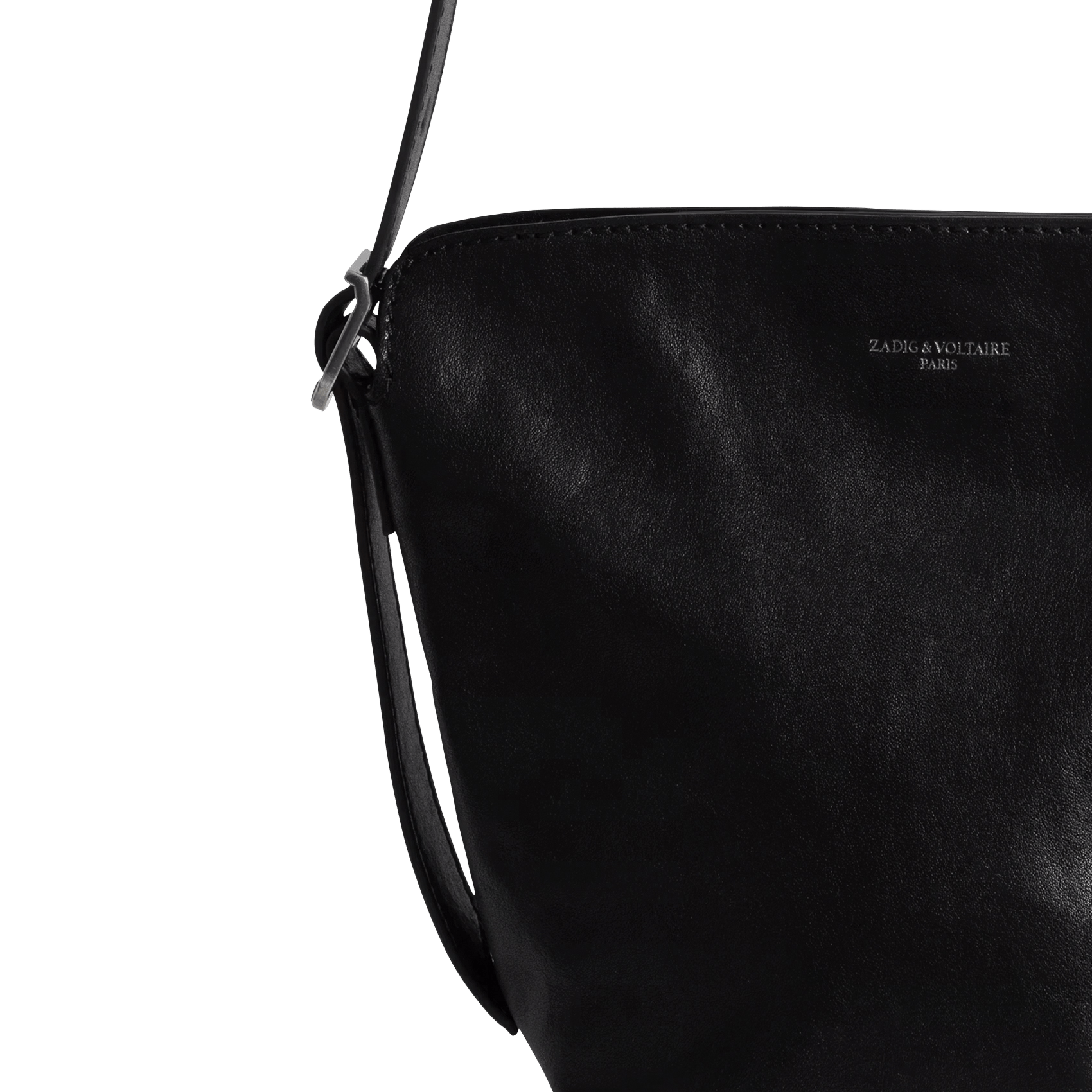 Leather shoulder bag ZADIG&VOLTAIRE Black