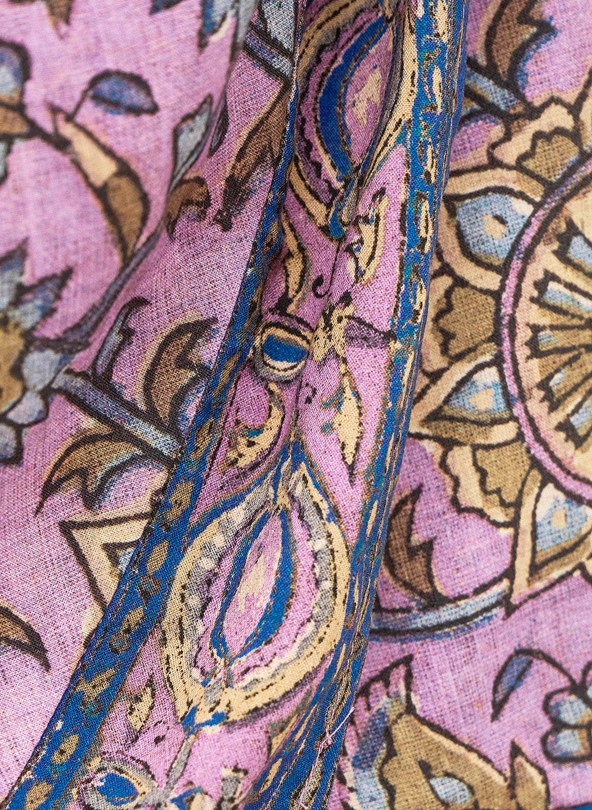 Korte wikkelrok met print BA&SH Violet