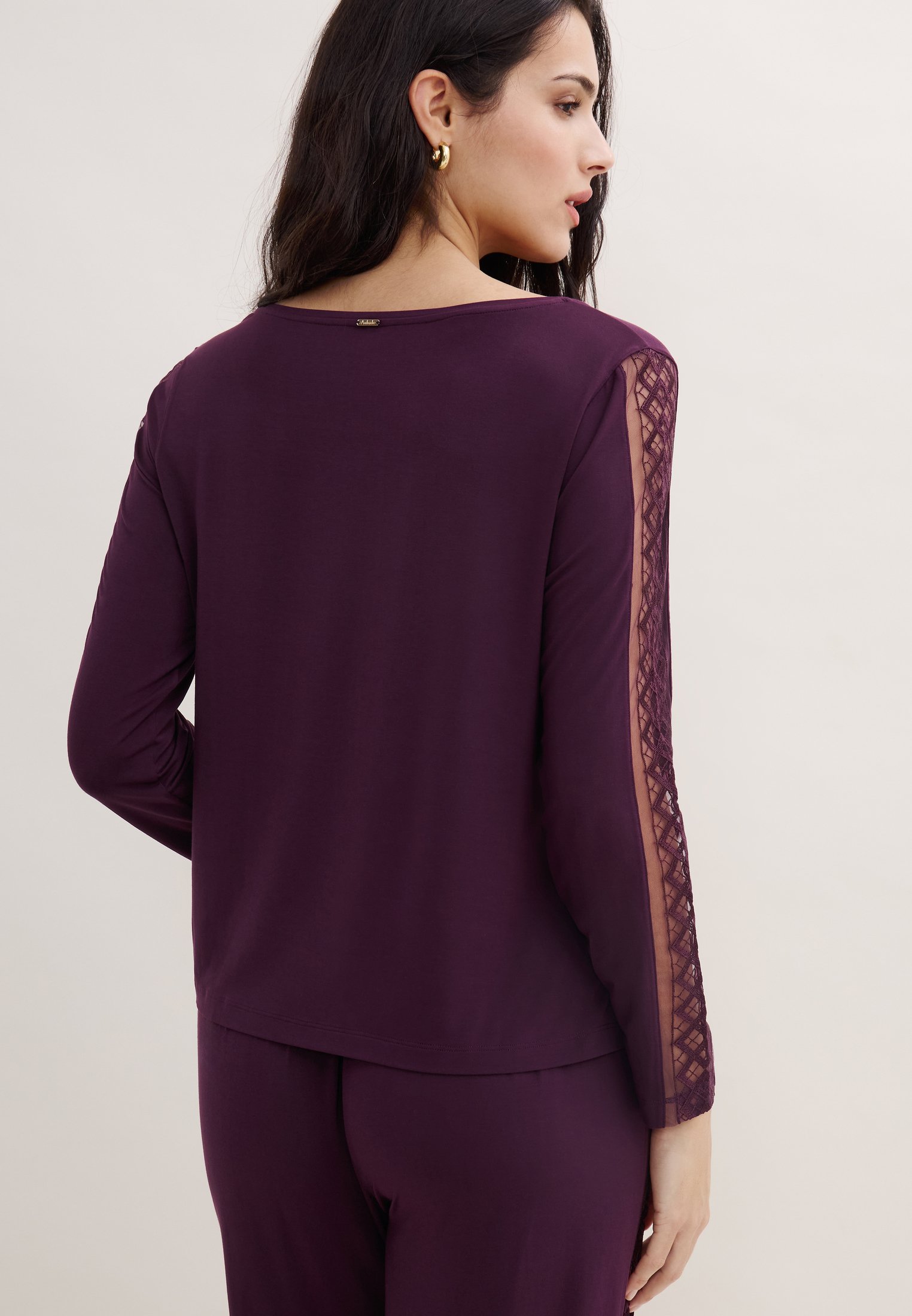 Long-sleeved top AUBADE Purple