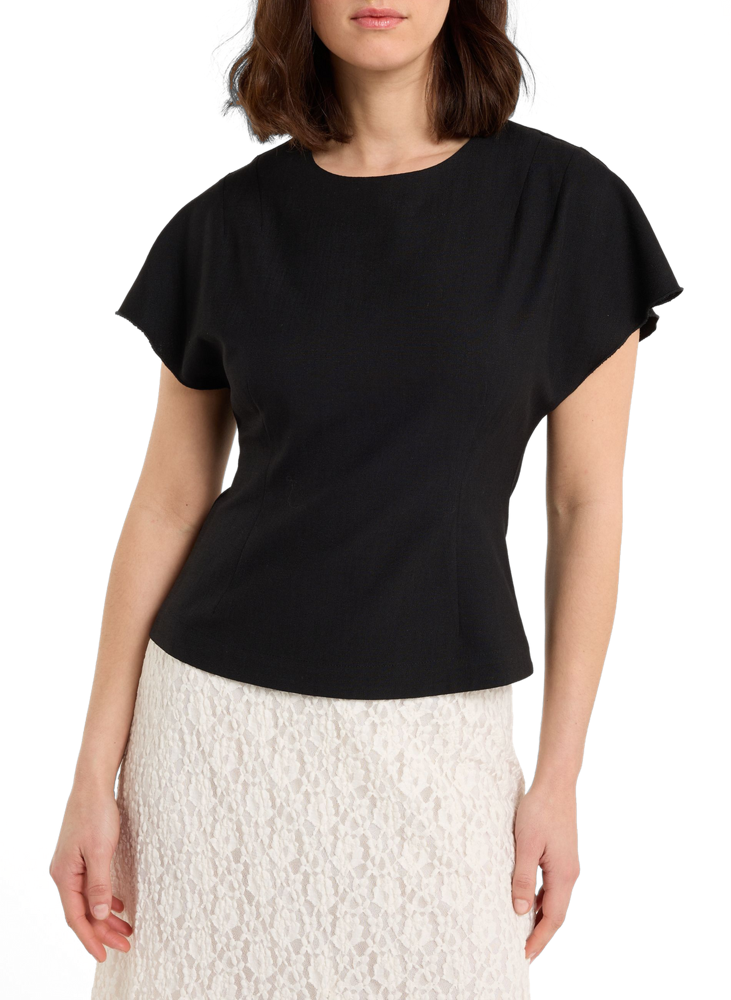 Fitted top ariela ariela SAISON 1865 Black
