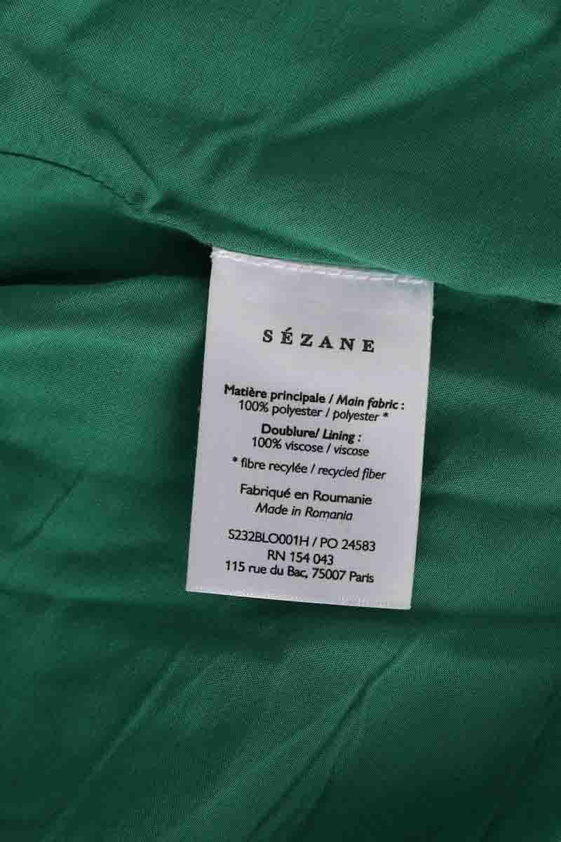 Blouse SEZANE - Seconde main Vert