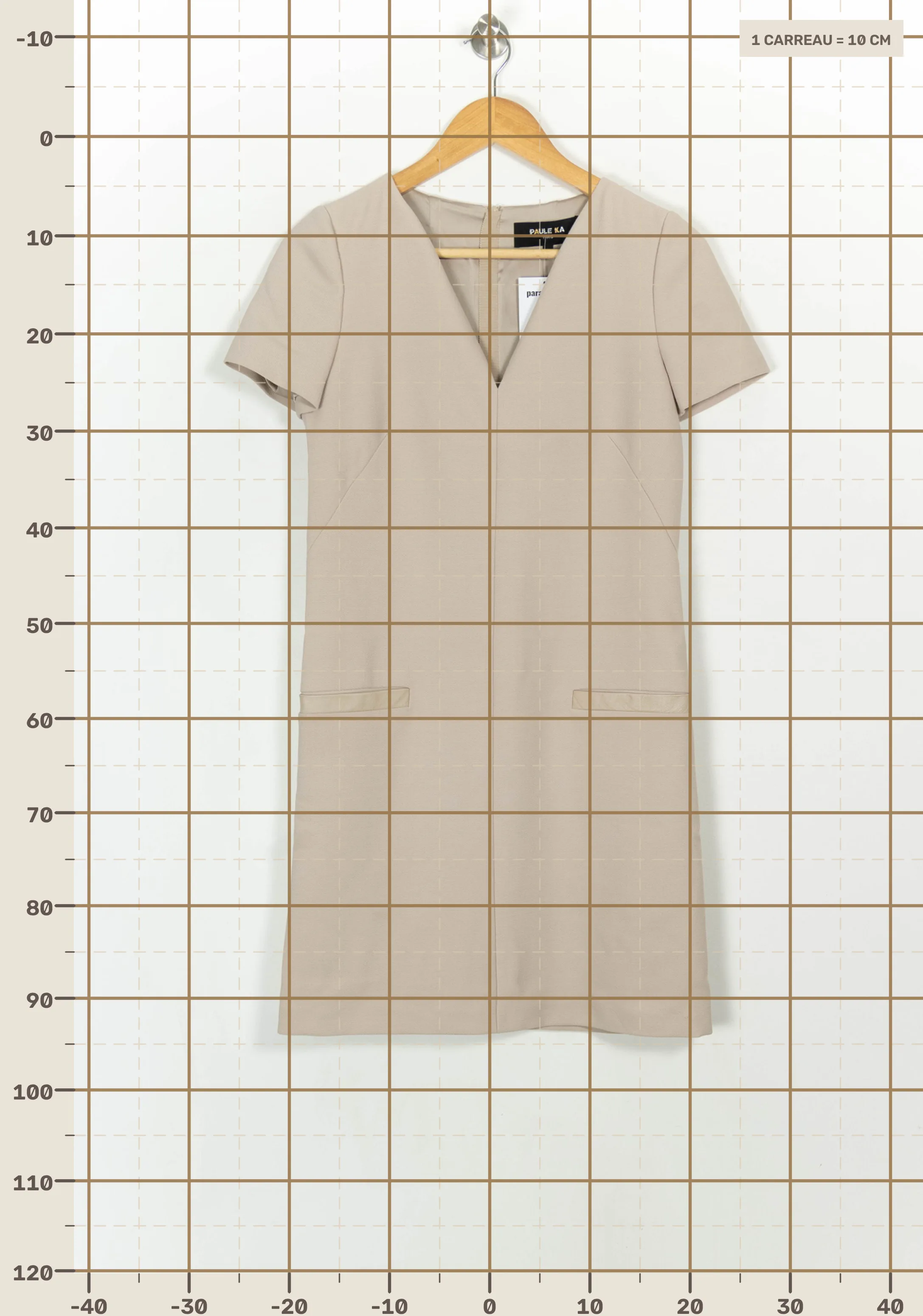 Short & midi dress PAULE KA - Seconde main Beige