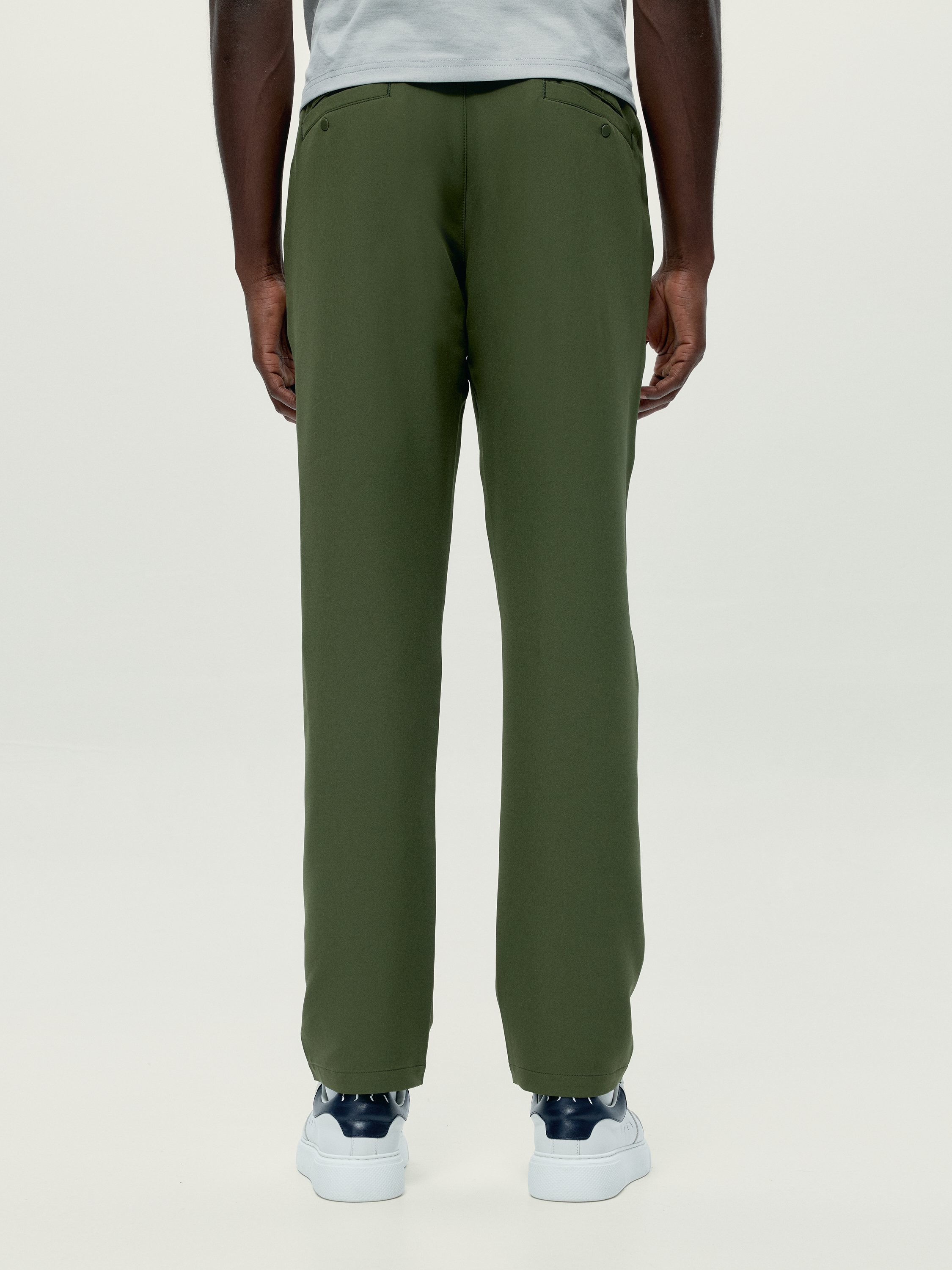 Men's sports pants ebro quick-drying soft touch BORN Green