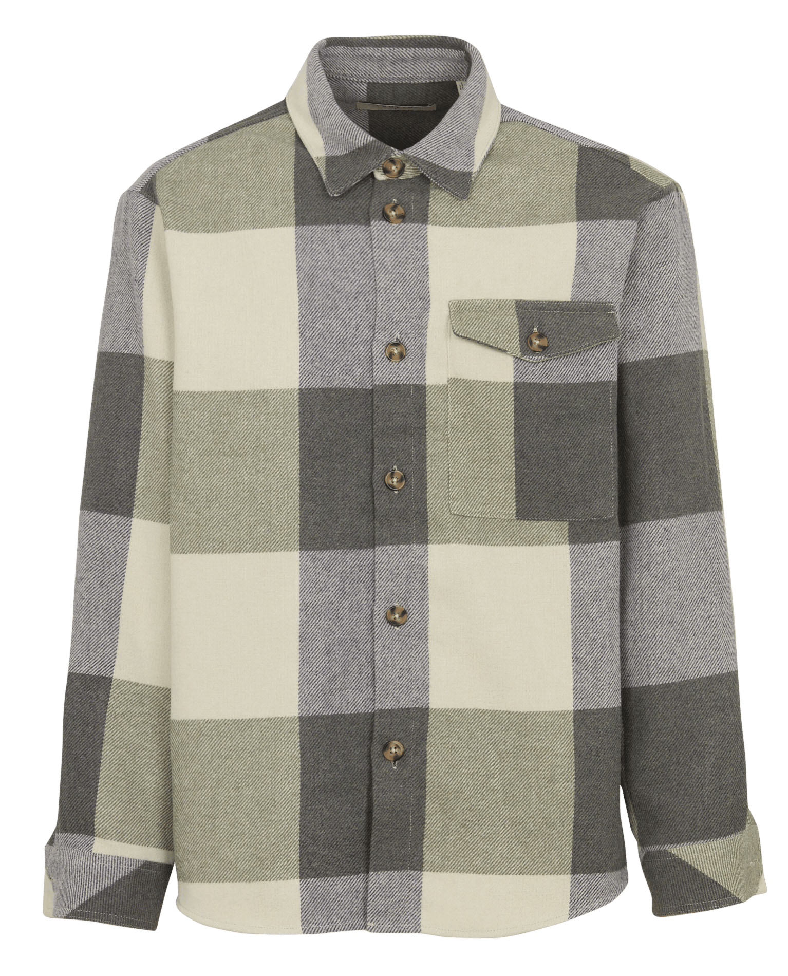 Hemdjacke mit Karomuster SOLID