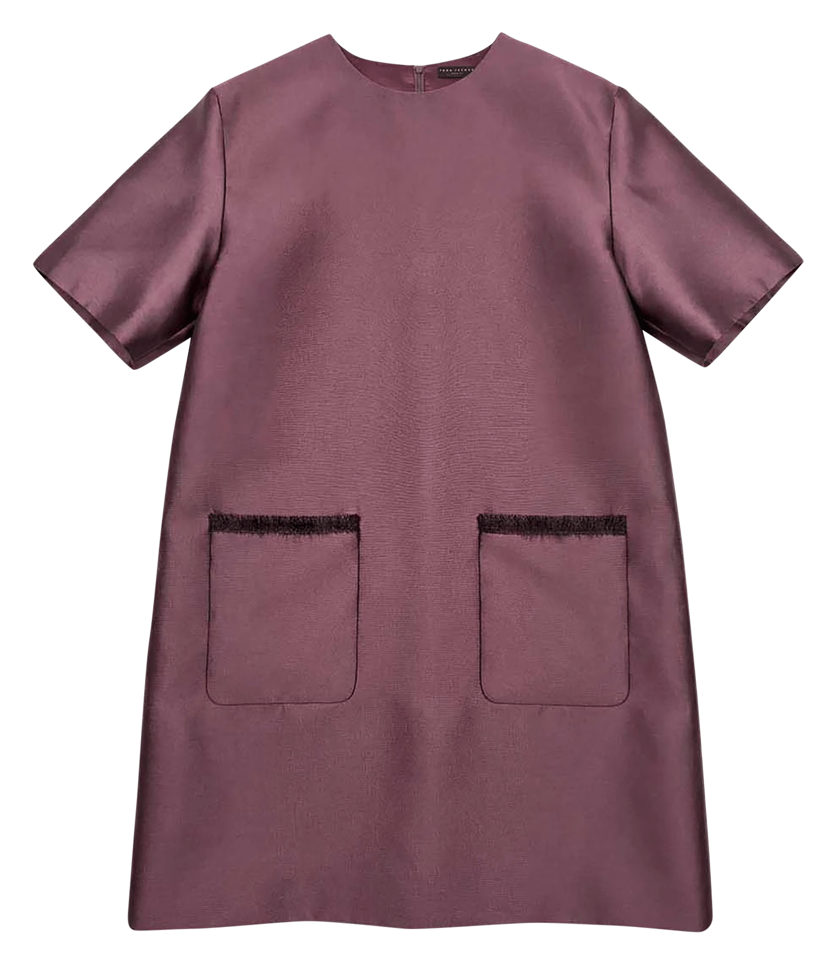 Short round-neck dress TARA JARMON Purple